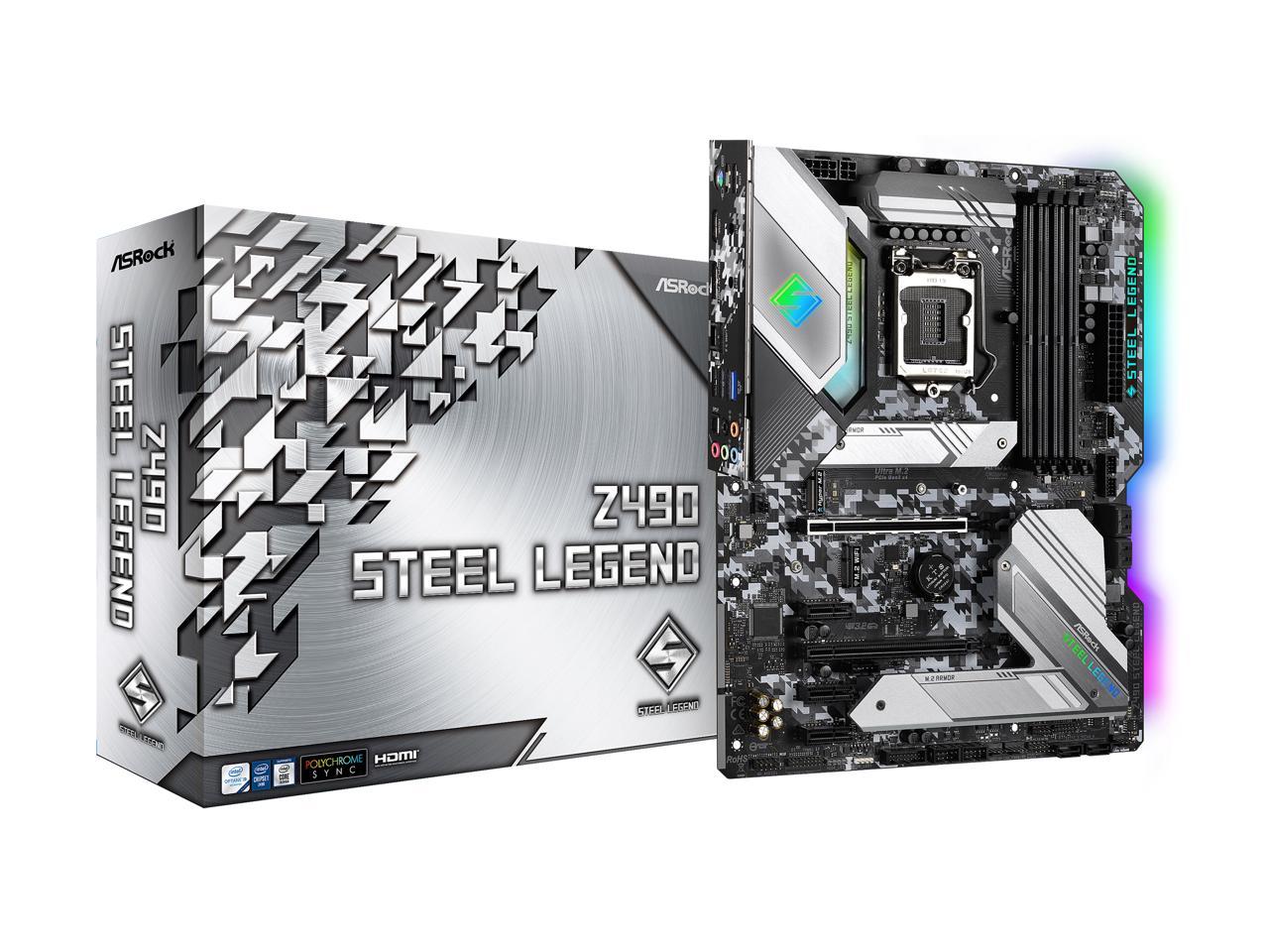 Asrock z490 steel legend обзор