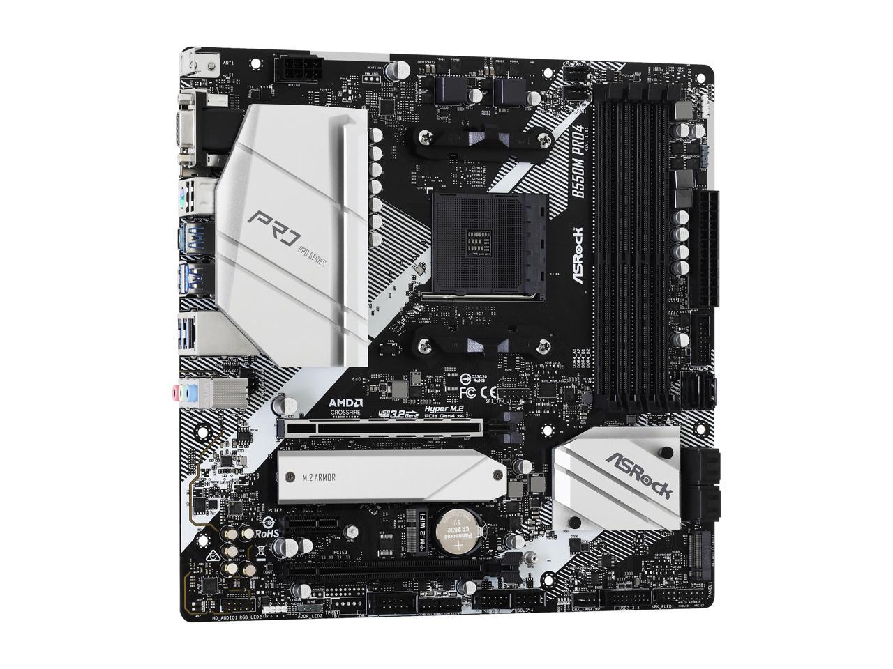 Подключение материнской платы asrock b550 pro4