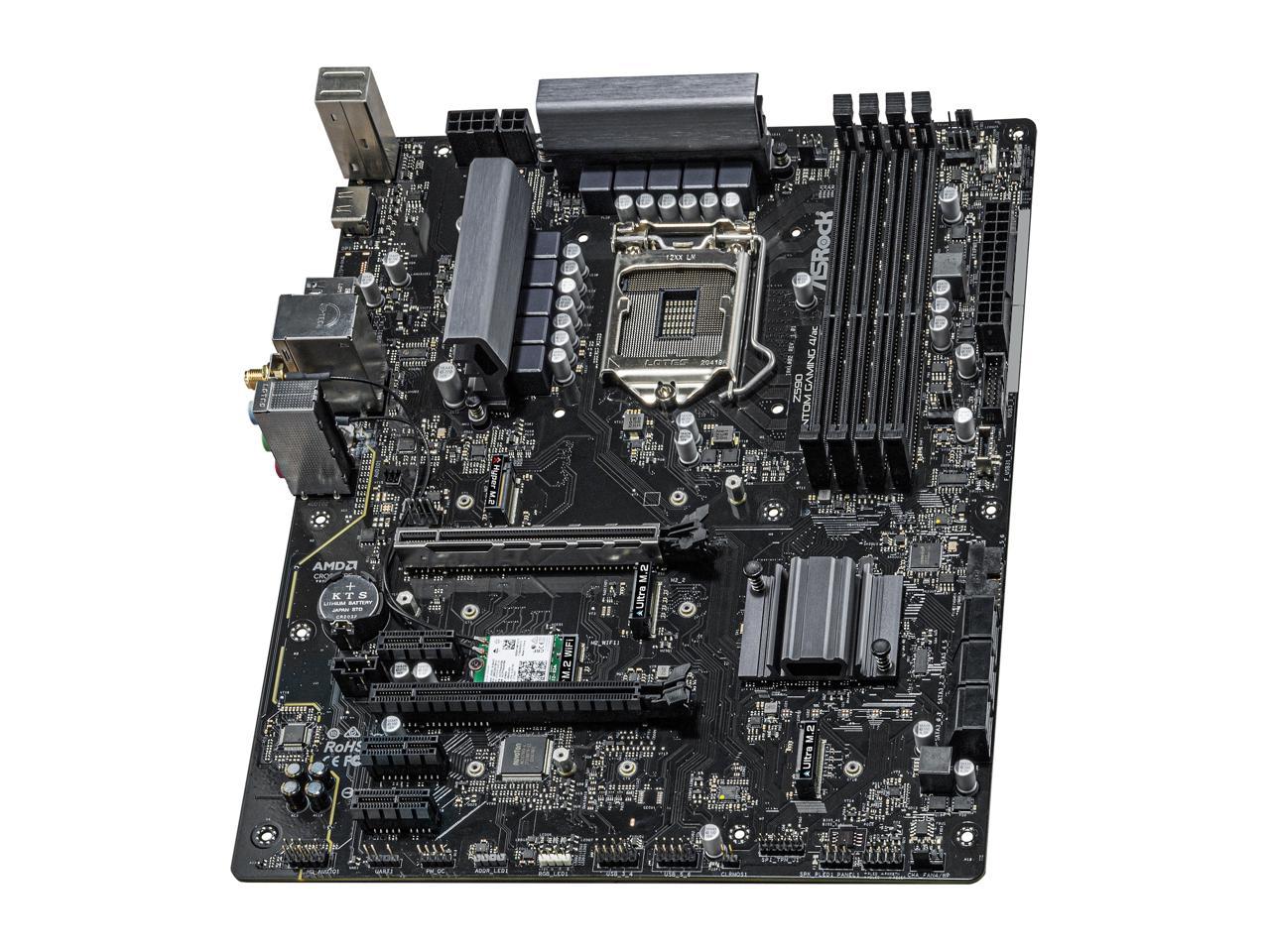 Asrock z590 phantom gaming 4 не видит