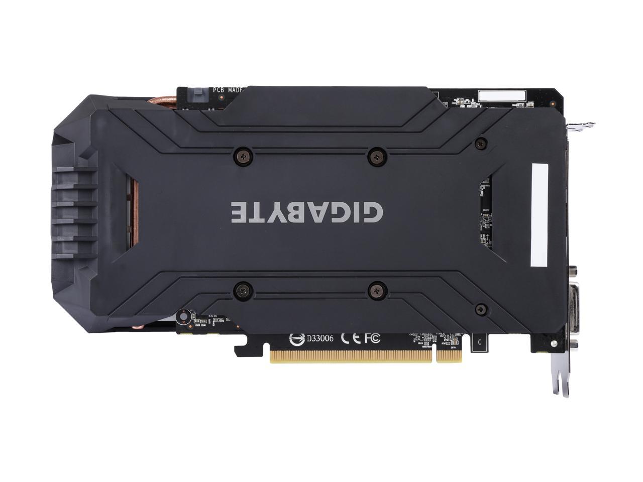 GIGABYTE ビデオカードGEFORCE GTX 1060搭載 GV-N1060WF2OC-3GD