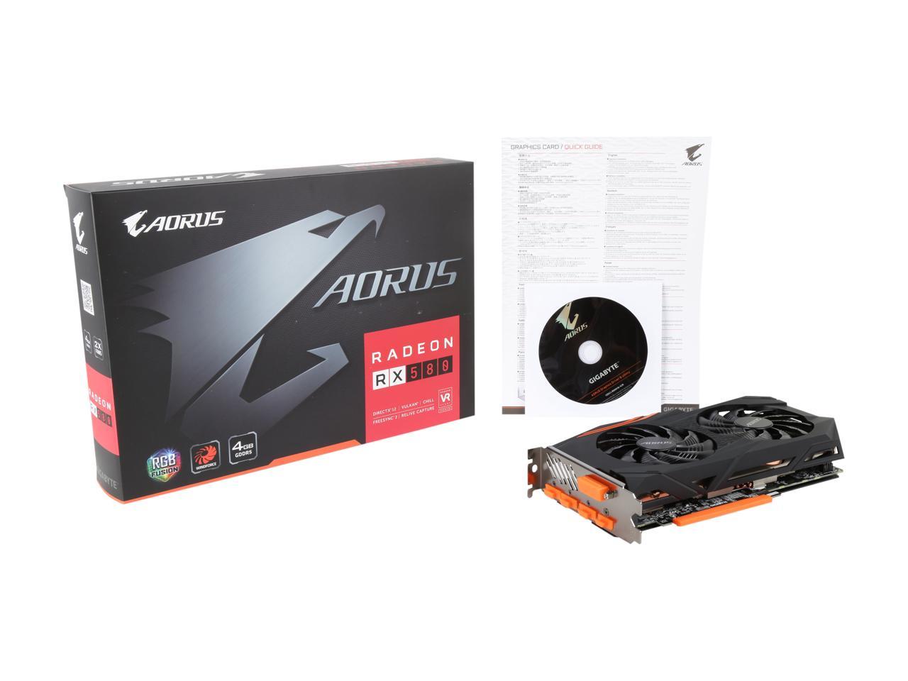 Gigabyte aorus rx 580 4gb обзор