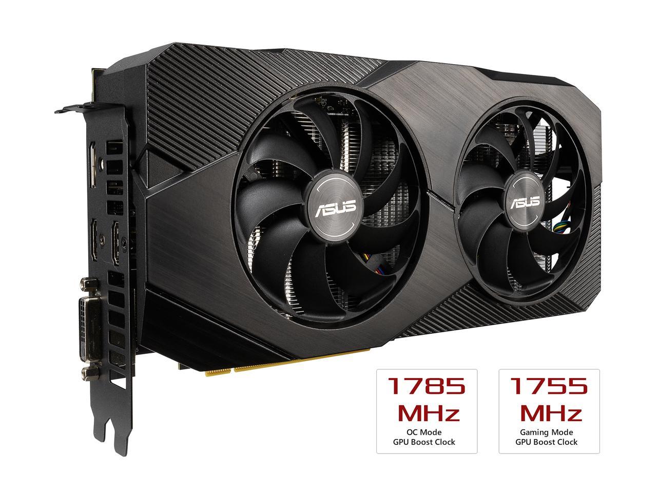 Asus dual geforce rtx 2060 evo обзор