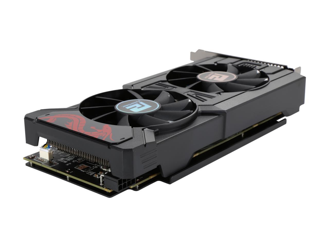 Powercolor rx 570 4gb red dragon разбор