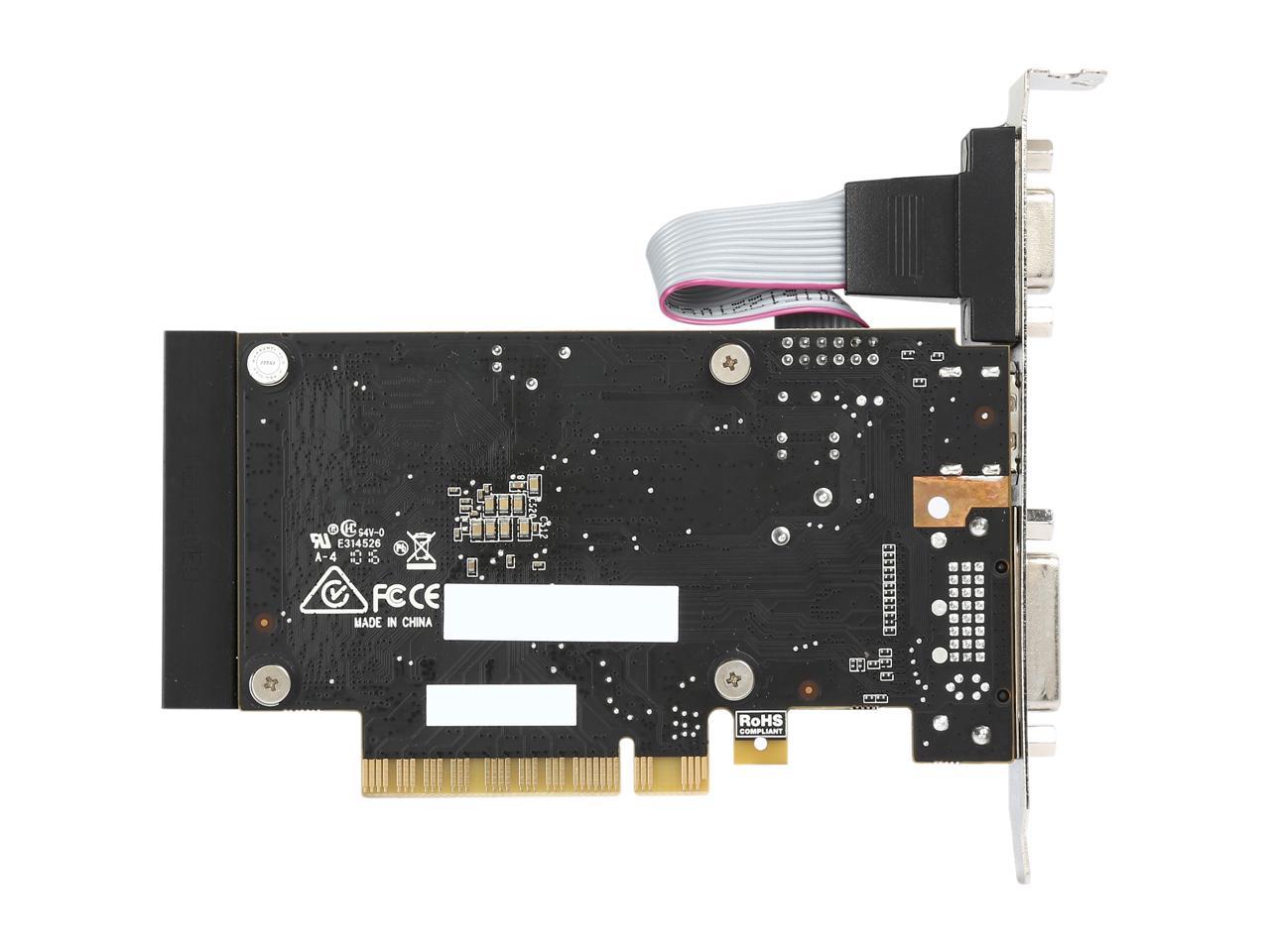 MSI GeForce GT 710 DirectX 12 GT 710 1GD3H LPV1 1GB 64-Bit DDR3 PCI