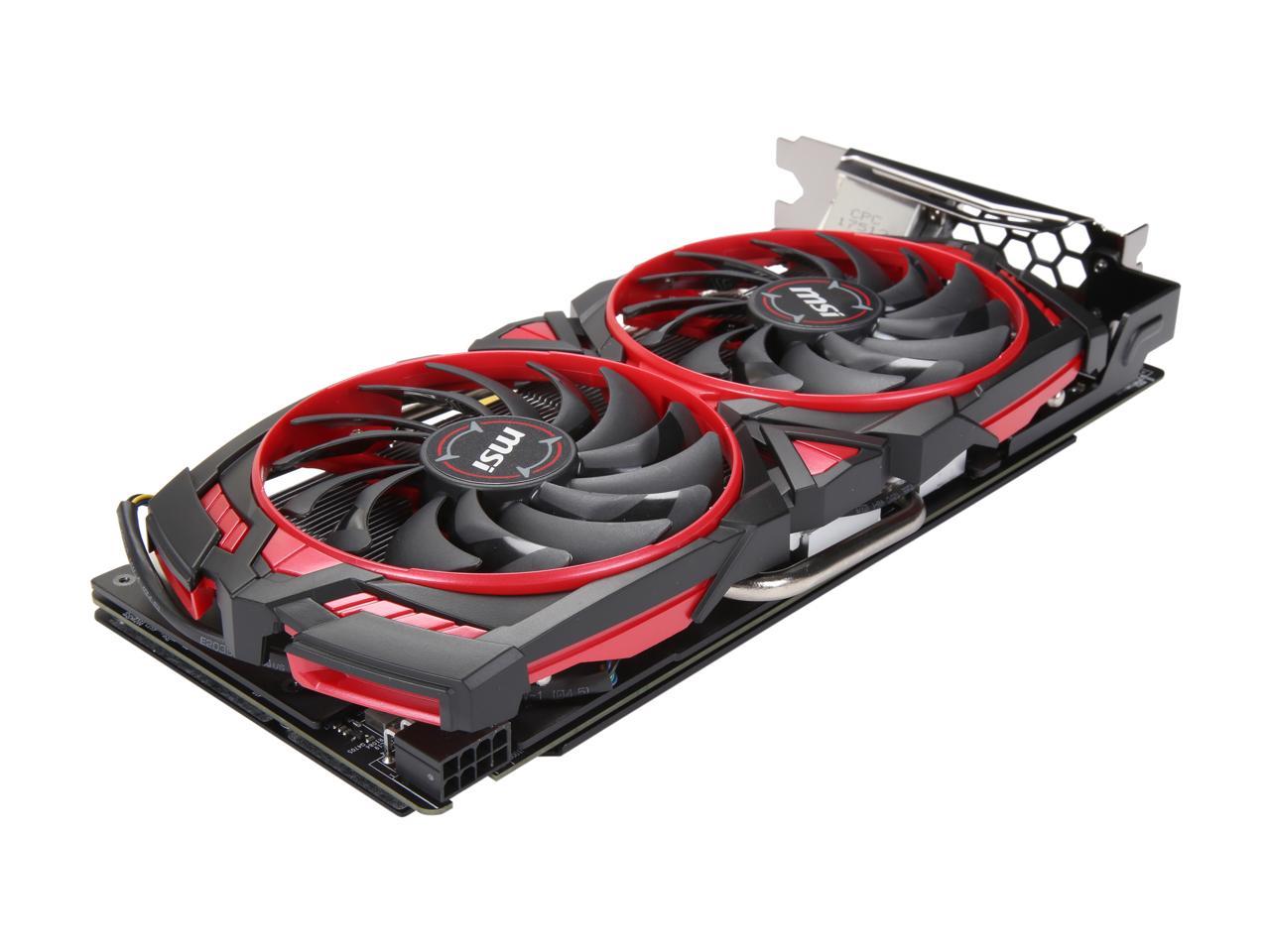 MSI Radeon RX 570 DirectX 12 RX 570 ARMOR MK2 8G OC 8GB 256-Bit GDDR5