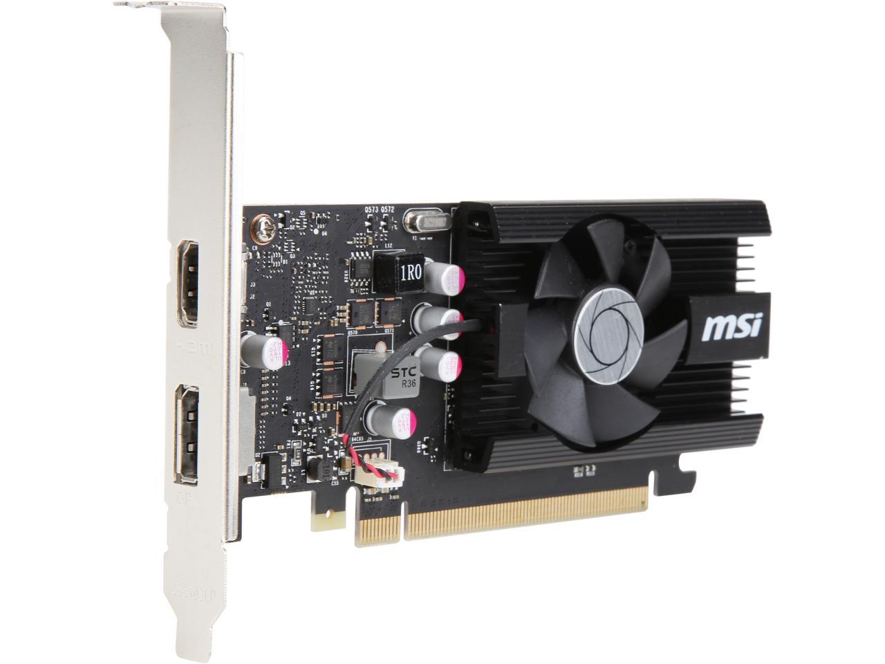 MSI GeForce GT 1030 2GD4 LP OC グラフィックスボード VD6606