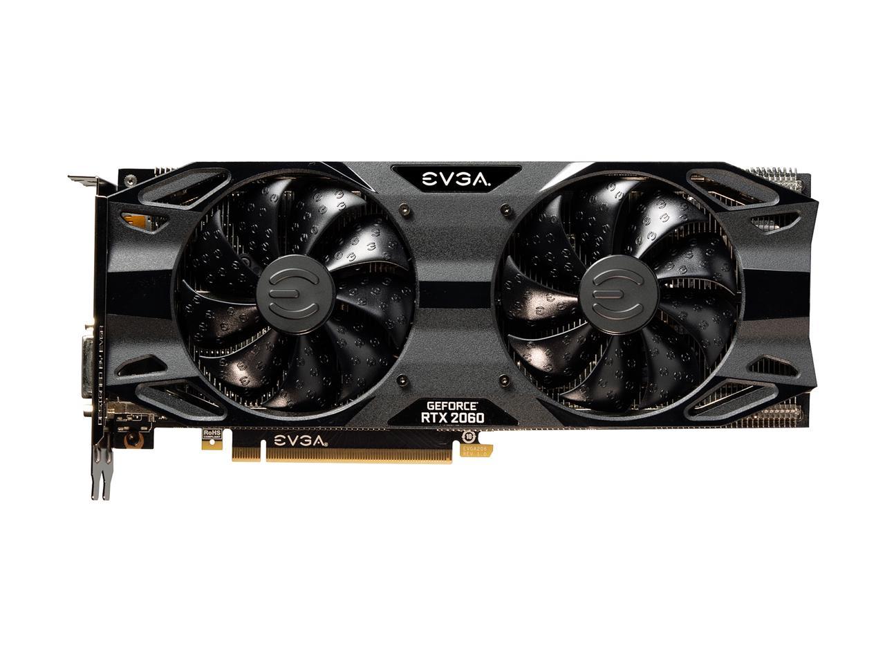 EVGA GeForce RTX 2060 XC ULTRA GAMING, 6GB GDDR6, Dual HDB Fans ...