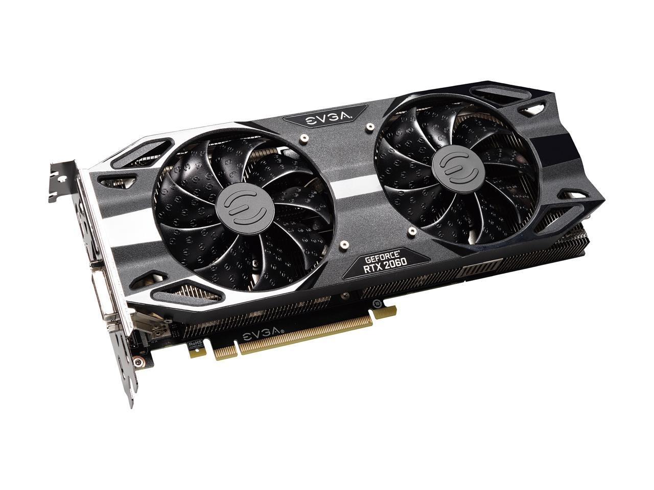 EVGA GeForce RTX 2060 DirectX 12 06G-P4-2166-RX 6GB 192-Bit GDDR6 PCI ...