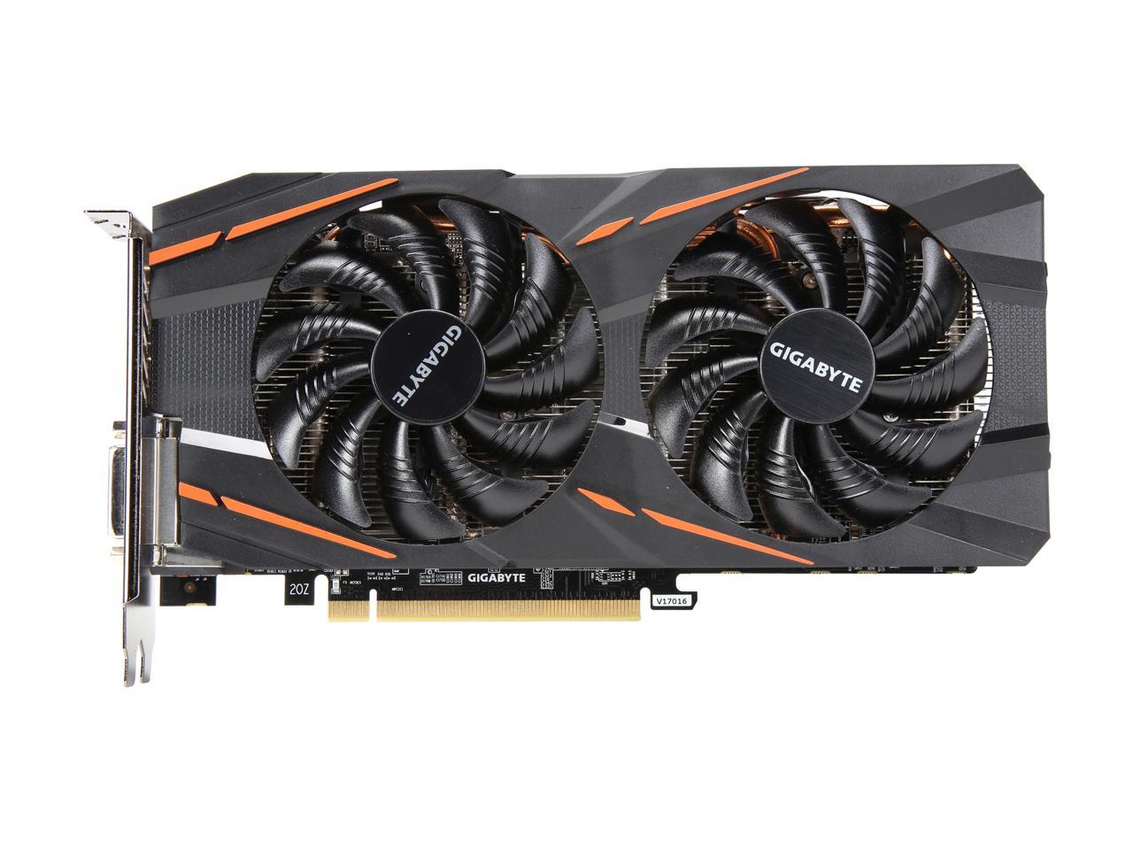 GIGABYTE Radeon RX 570 DirectX 12 GV-RX570GAMING-4GD 4GB 256-Bit GDDR5 ...