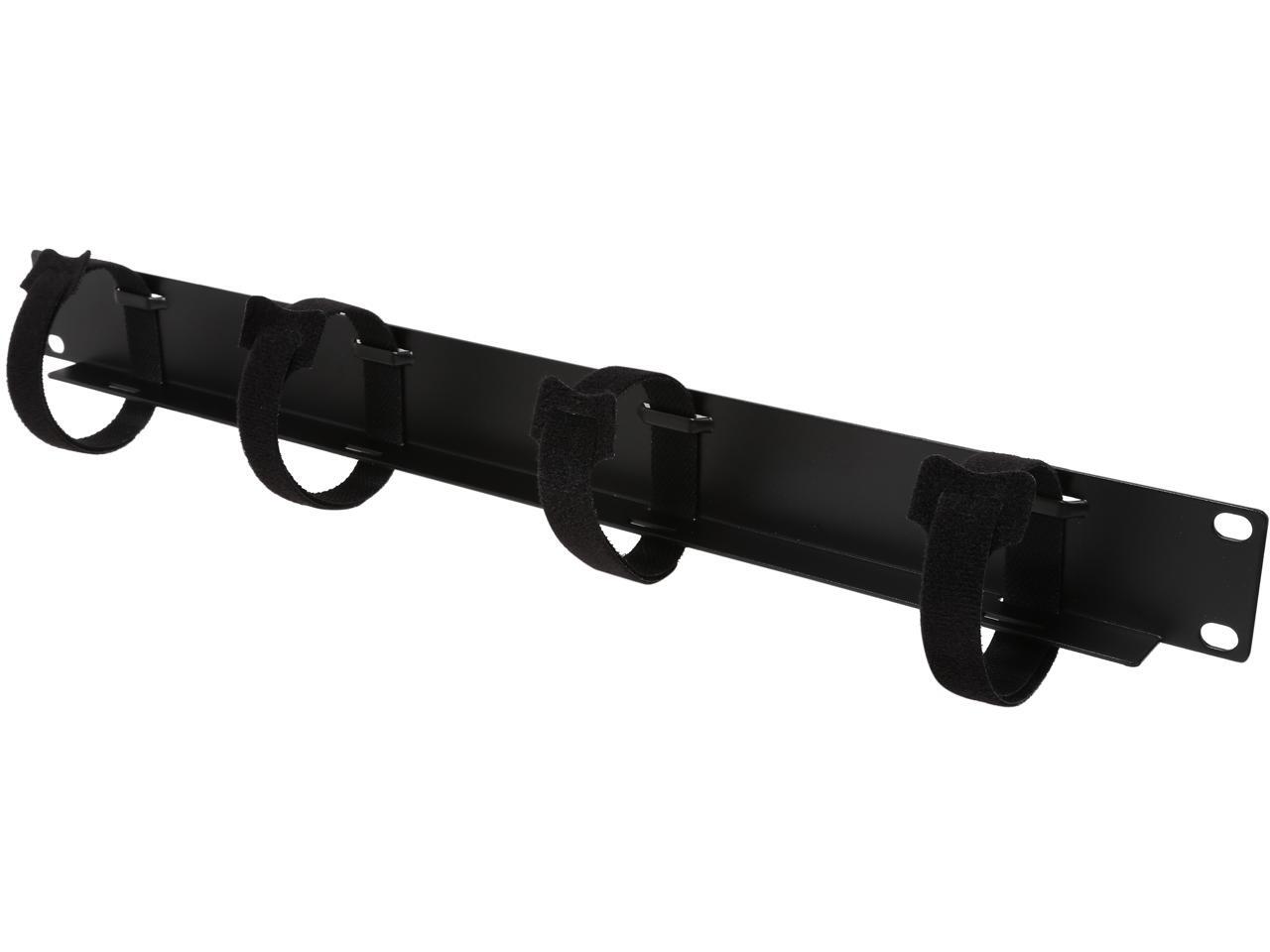StarTech CMVELC1U 1U Horizontal Server Rack Cable Management Panel