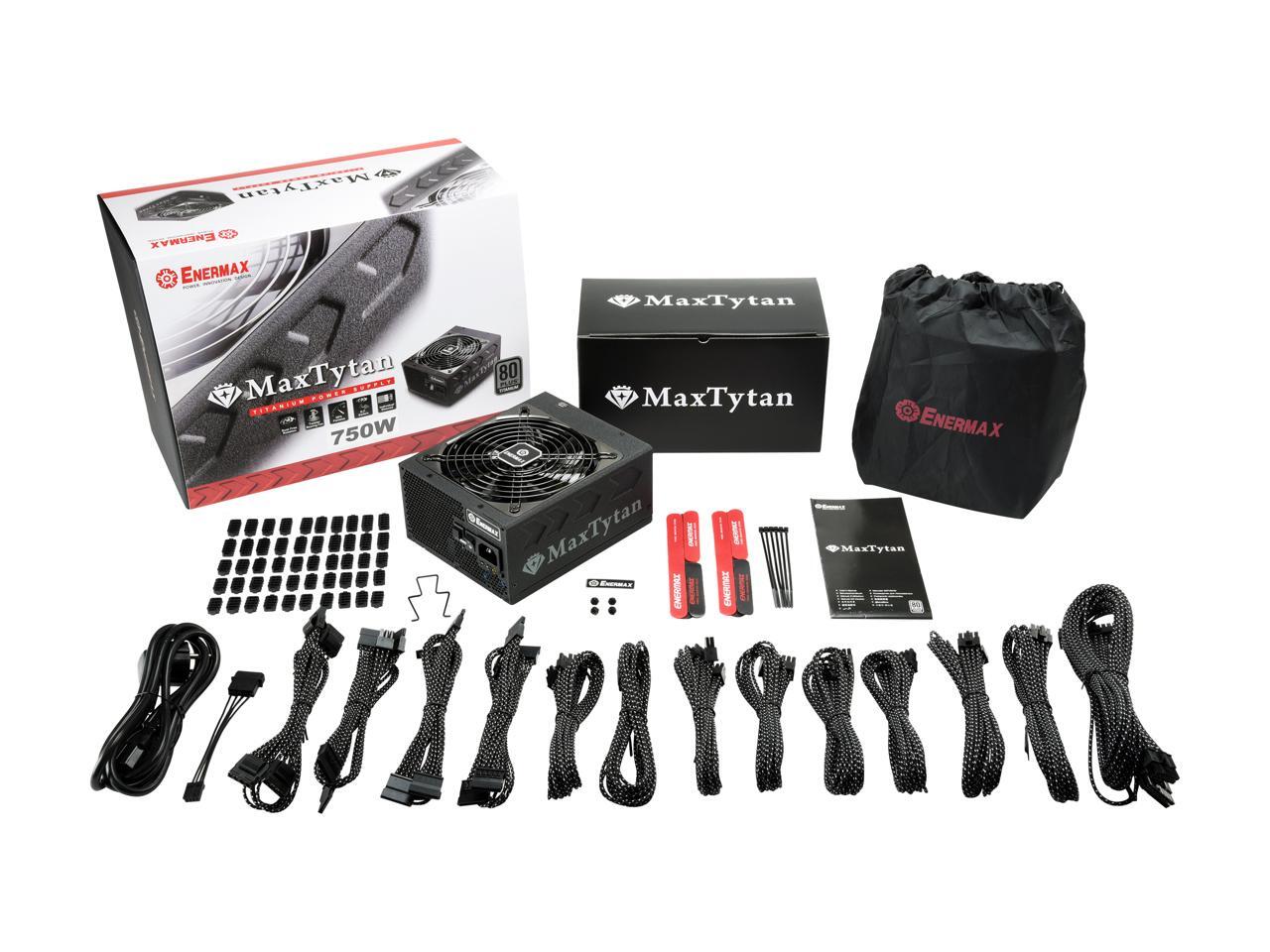 ENERMAX MaxTytan EMT750EWT 750W ATX12V 80 PLUS TITANIUM