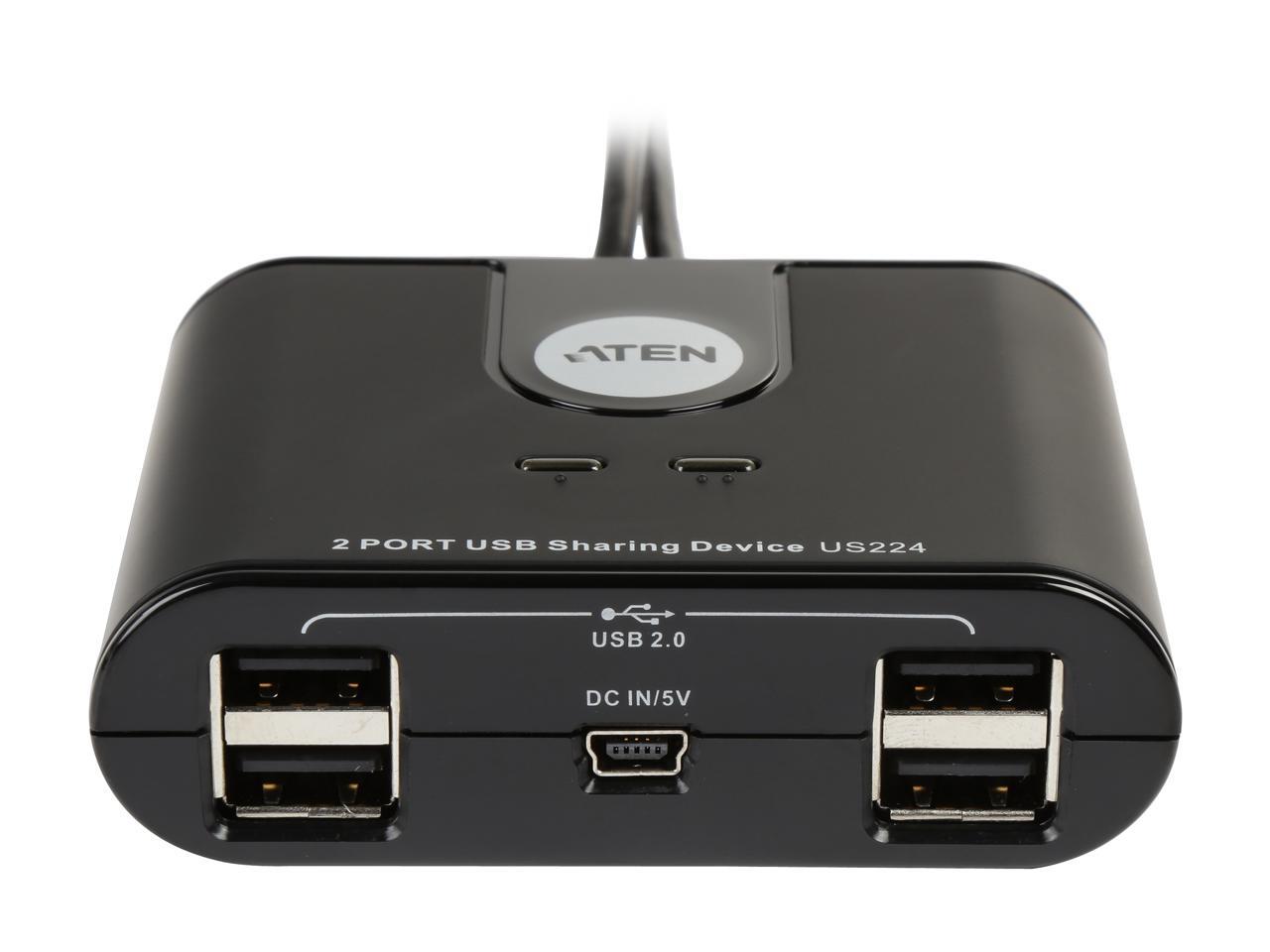 ATEN 2-Port USB Peripheral Sharing Device US224