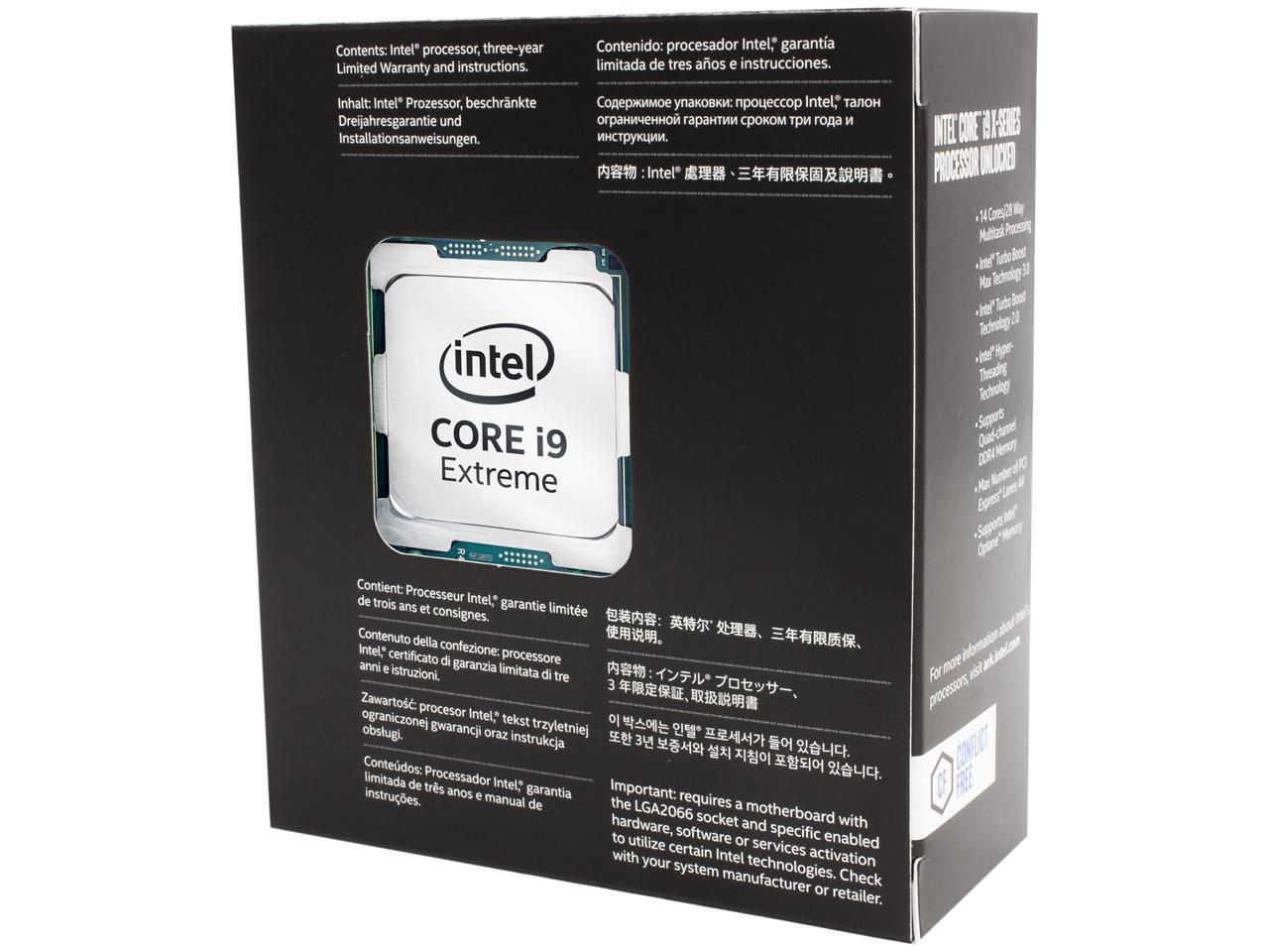Intel Core i9-7940X Skylake X 14-Core 3.1 GHz LGA 2066 165W