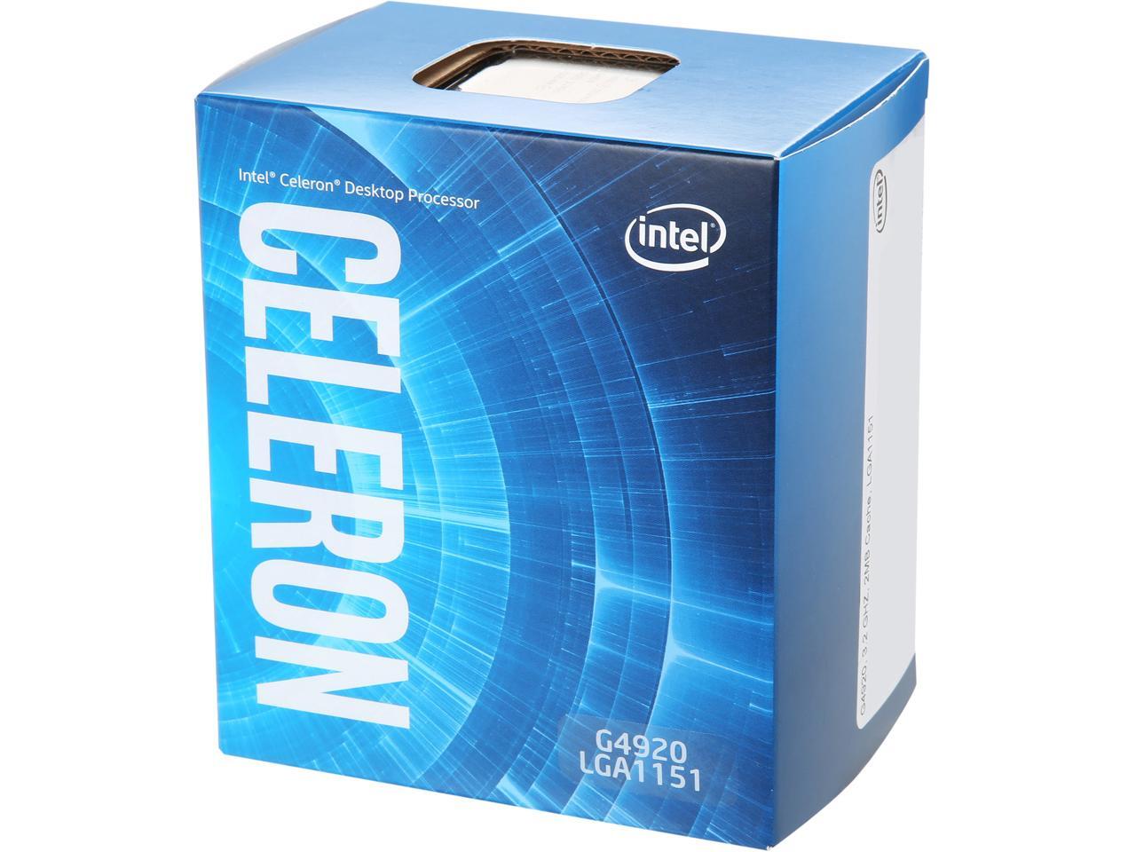 Intel Celeron G3900 Dual-Core Skylake Processor 2.8GHz 8.0GT//s 2MB LGA 1151