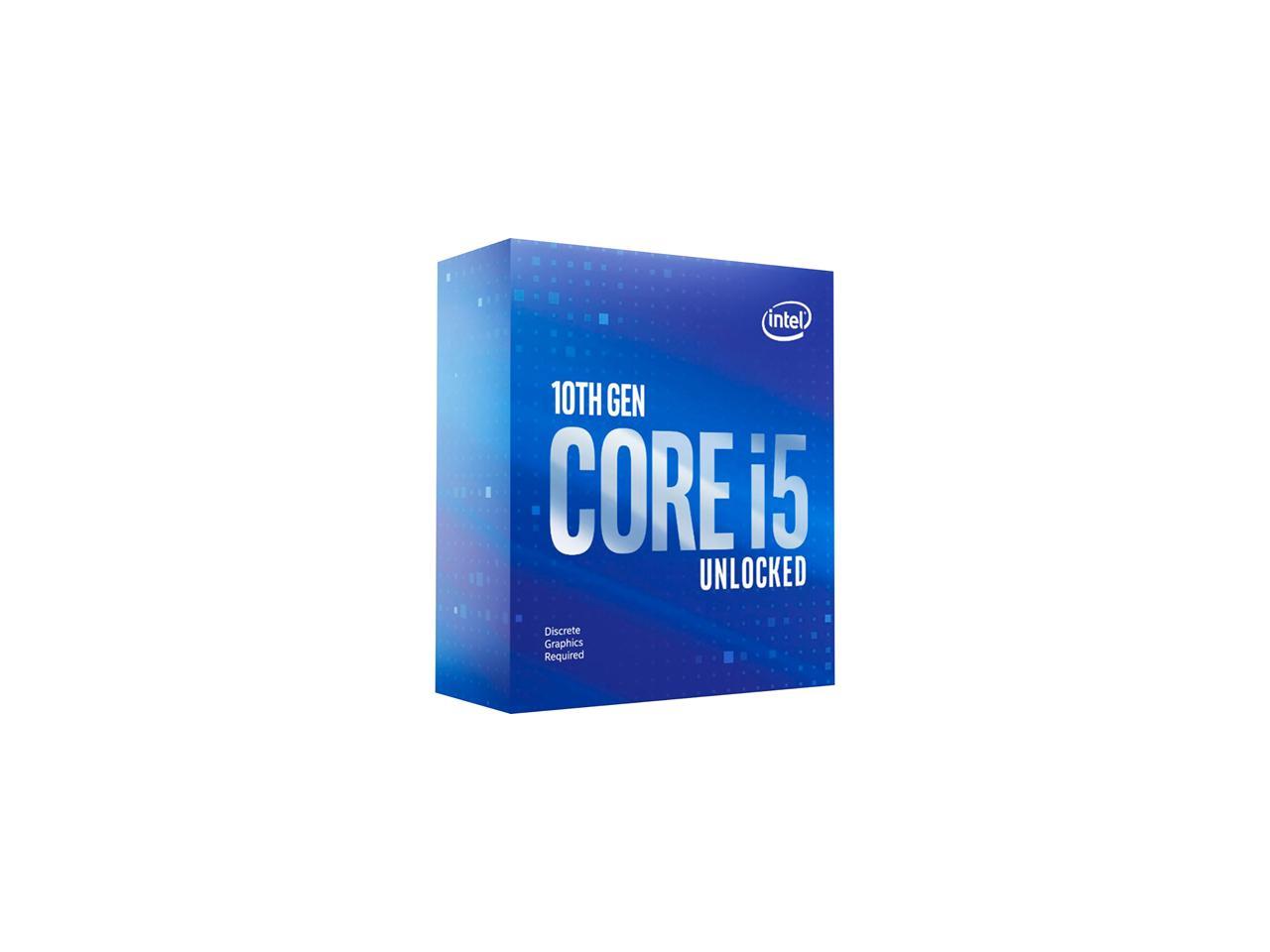 Intel Core i5-10600KF 6-Core 4.1 GHz LGA 1200 125W BX8070110600KF