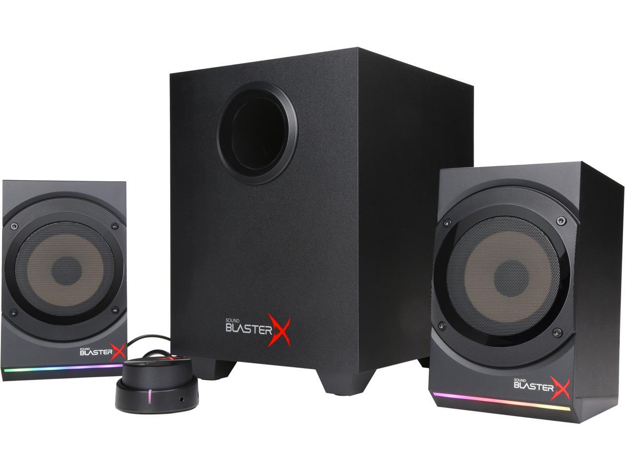 Sound BlasterX Kratos S5 2.1 Gaming Speaker System with Customizable