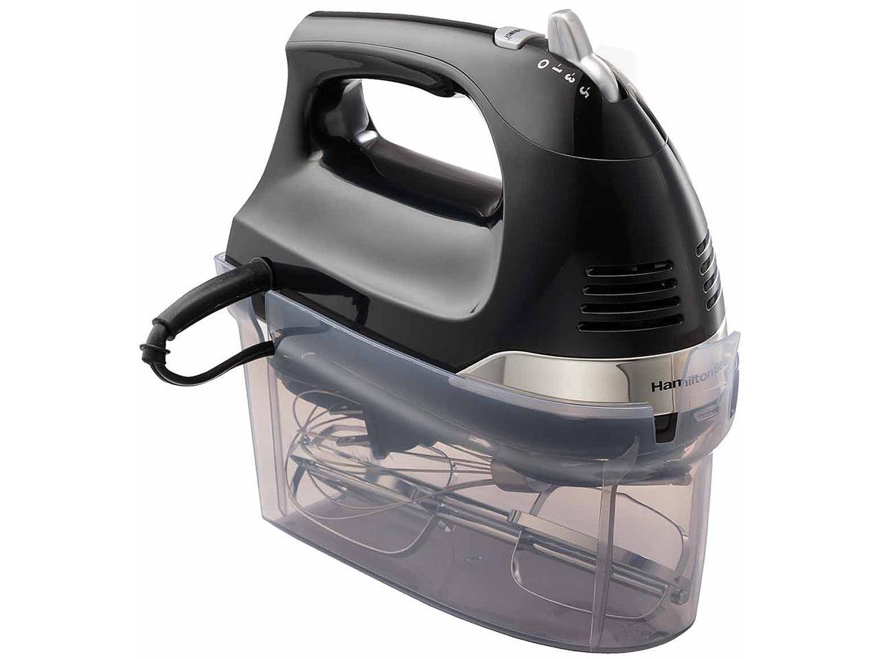 Hamilton Beach 62635 6-Speed Electric Hand Mixer with Snap-On Storage