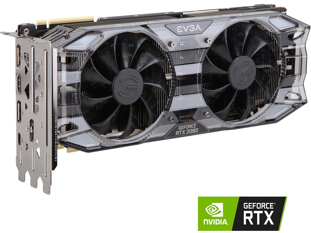 EVGA GeForce RTX 2080 XC2 ULTRA GAMING, 08G-P4-2187-KR, 8GB GDDR6, iCX2 ...