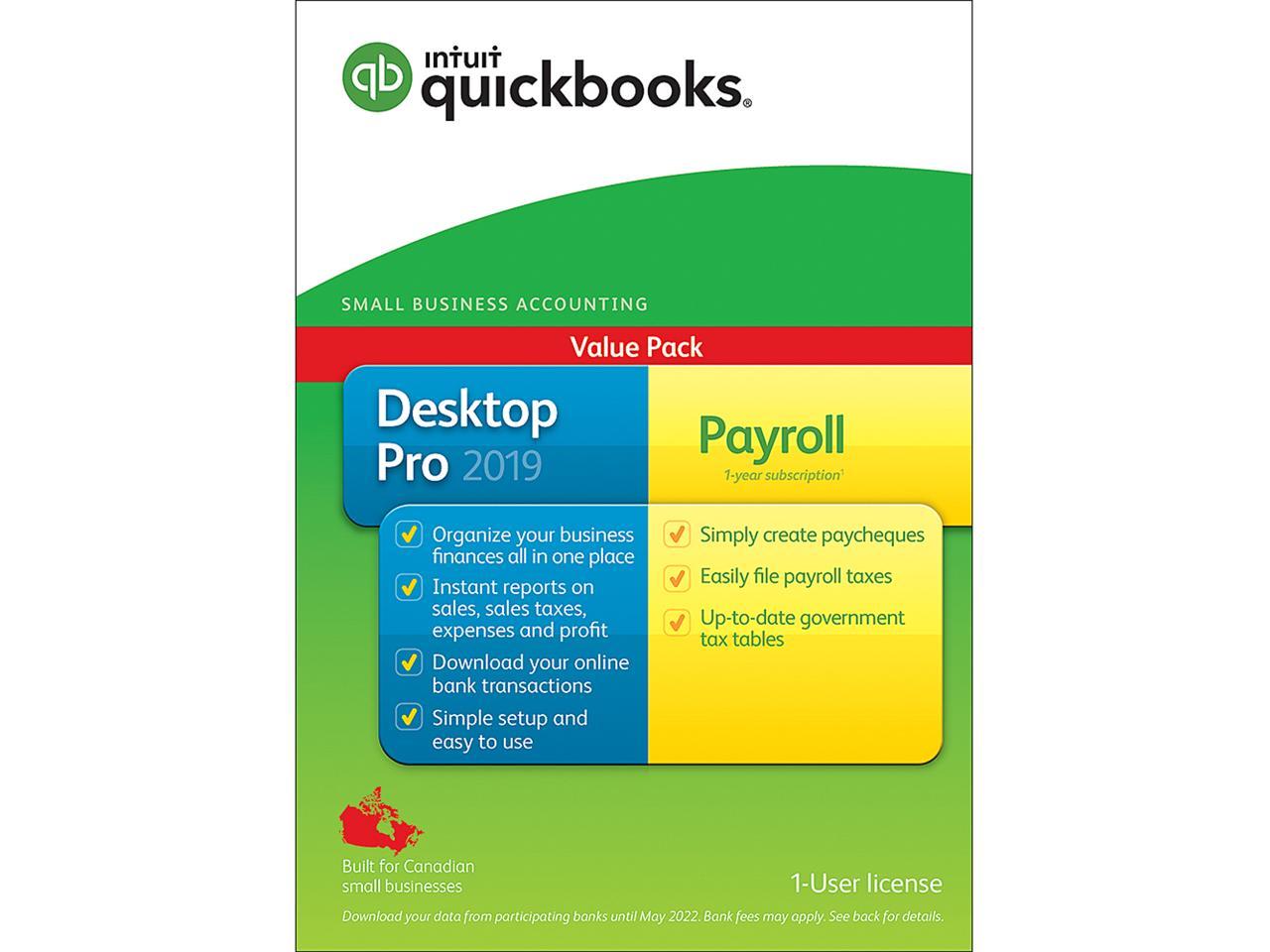install quickbooks pro with payroll desktop 2019