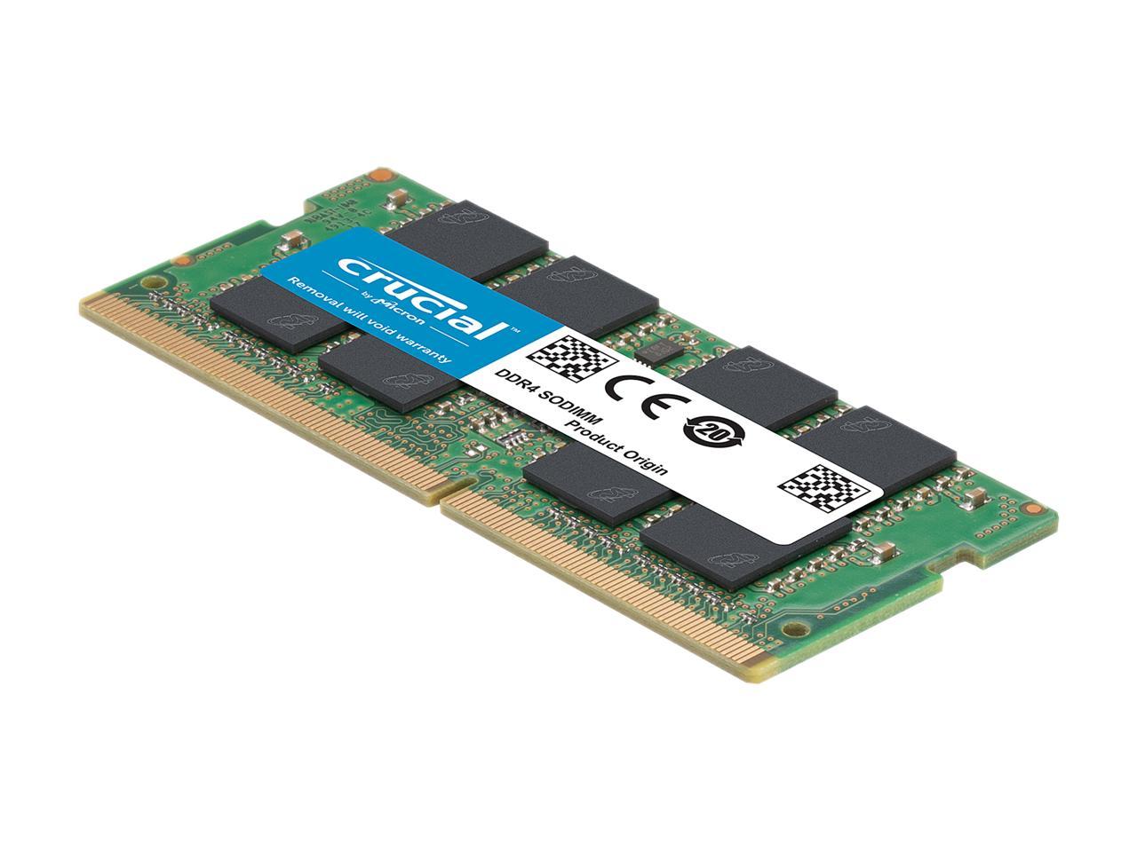 Crucial 8GB (2 x 4GB) 260-Pin DDR4 SO-DIMM DDR4 3200 (PC4 25600) Laptop