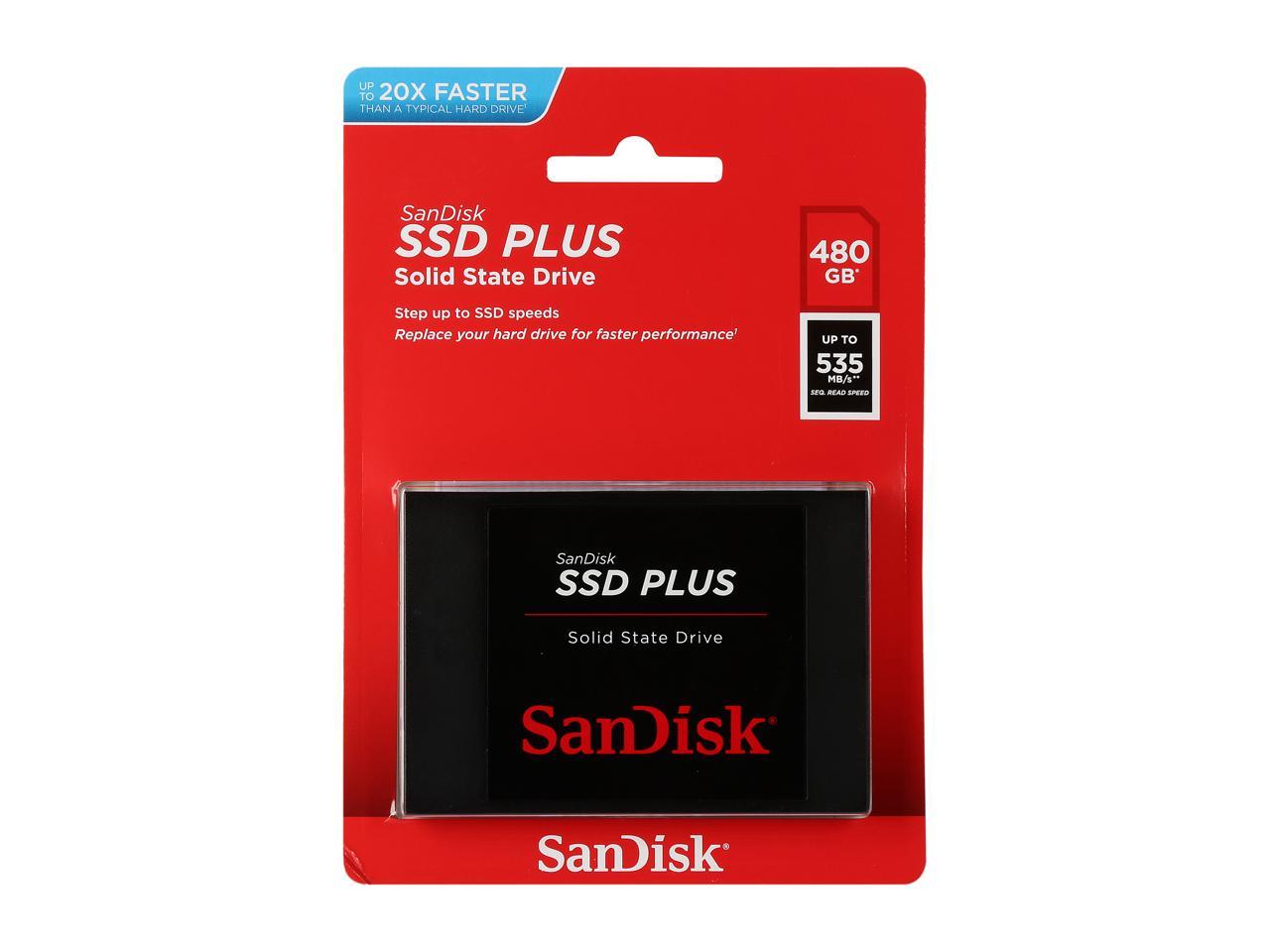 Ssd sandisk ssd plus обзор