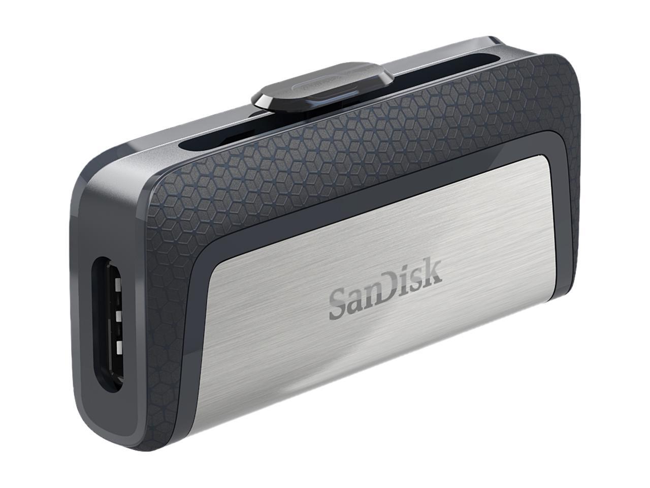 Speed Up to 130MB//s SDDDC SanDisk 16GB Ultra Dual Drive USB Type-C Flash Drive