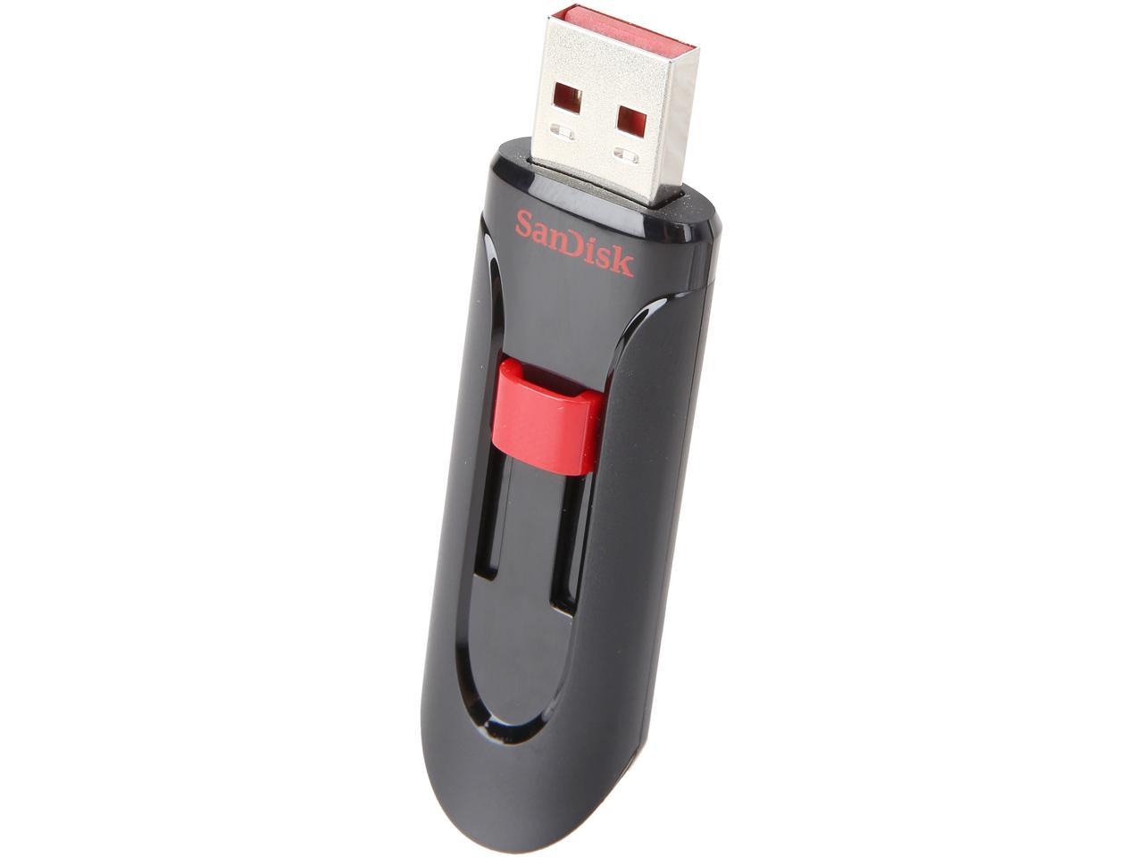 sandisk 256gb flash drive not showing full space
