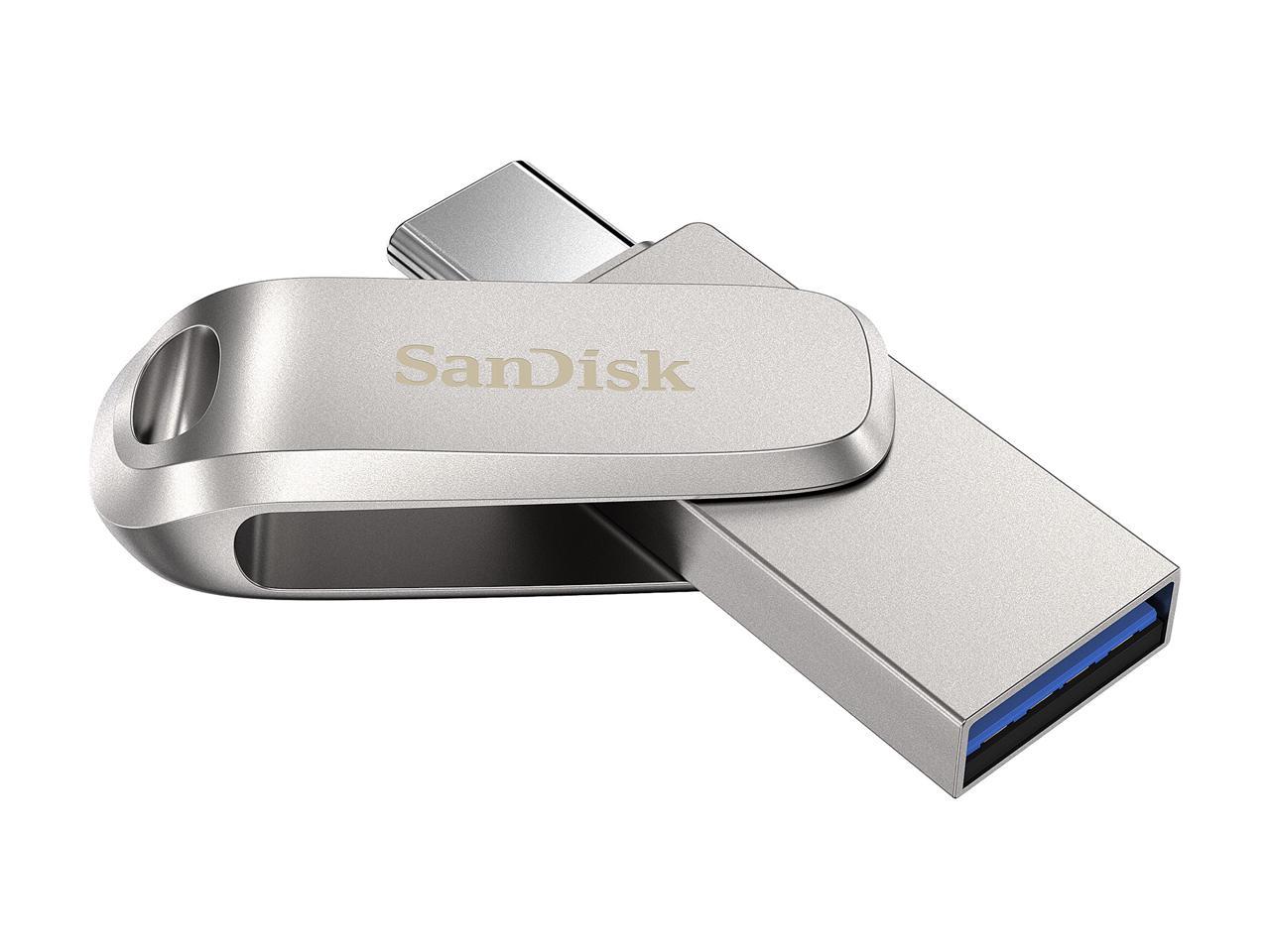 Sandisk ultra dual drive go usb type c обзор