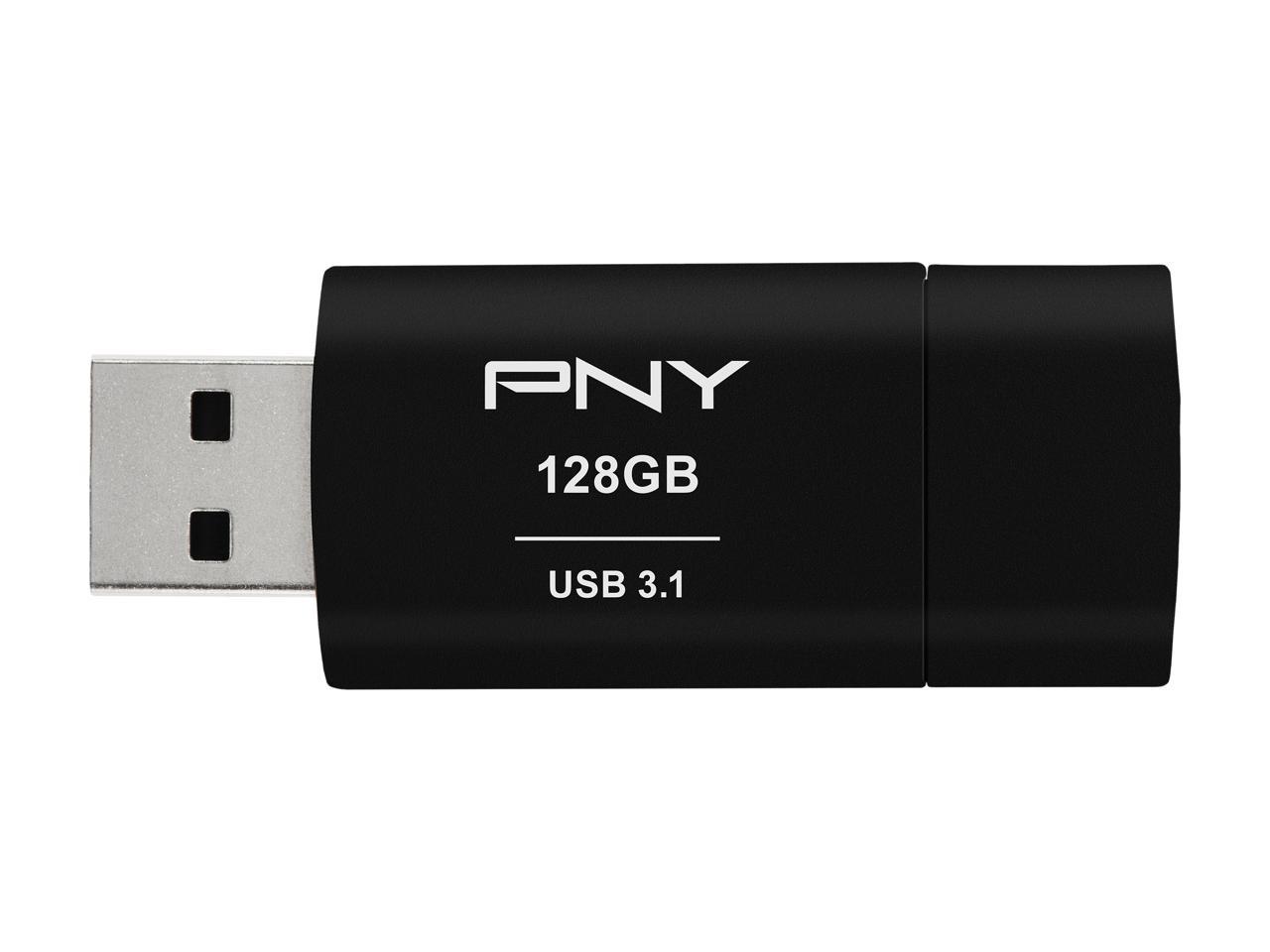 PNY 128GB Elite-X USB 3.1 Flash Drive, Speed Up to 200MB/s (P-FD128ELX ...