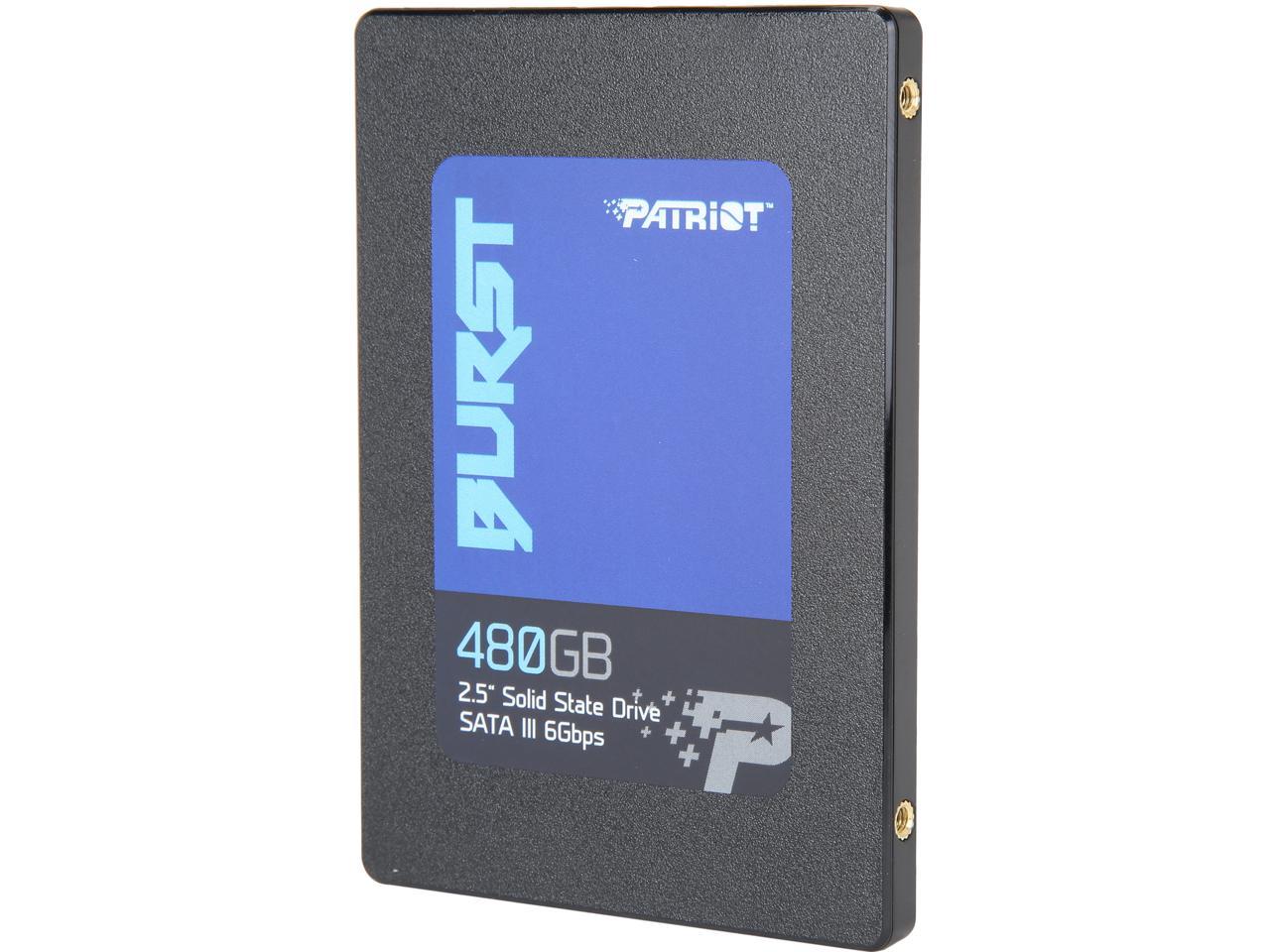 Ssd patriot burst 480gb pbu480gs25ssdr обзор