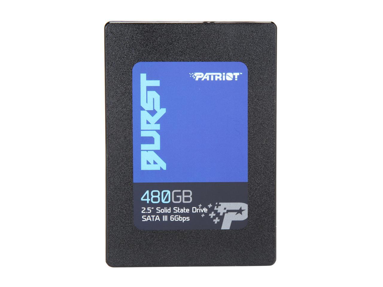 Ssd patriot burst 480gb pbu480gs25ssdr обзор