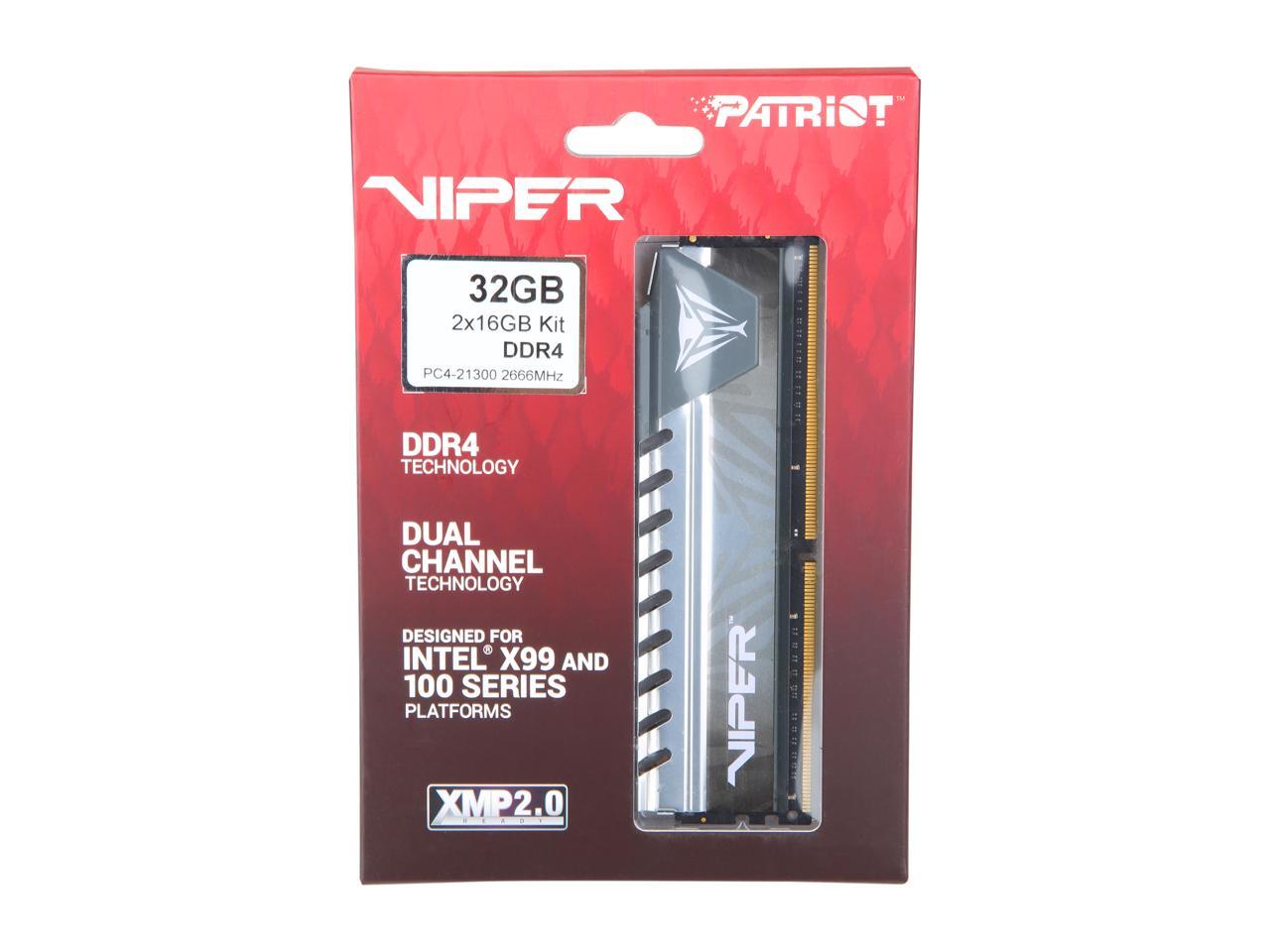 デスクトップ用メモリ Patriot Memory Viper Elite II DDR4 3600MHz