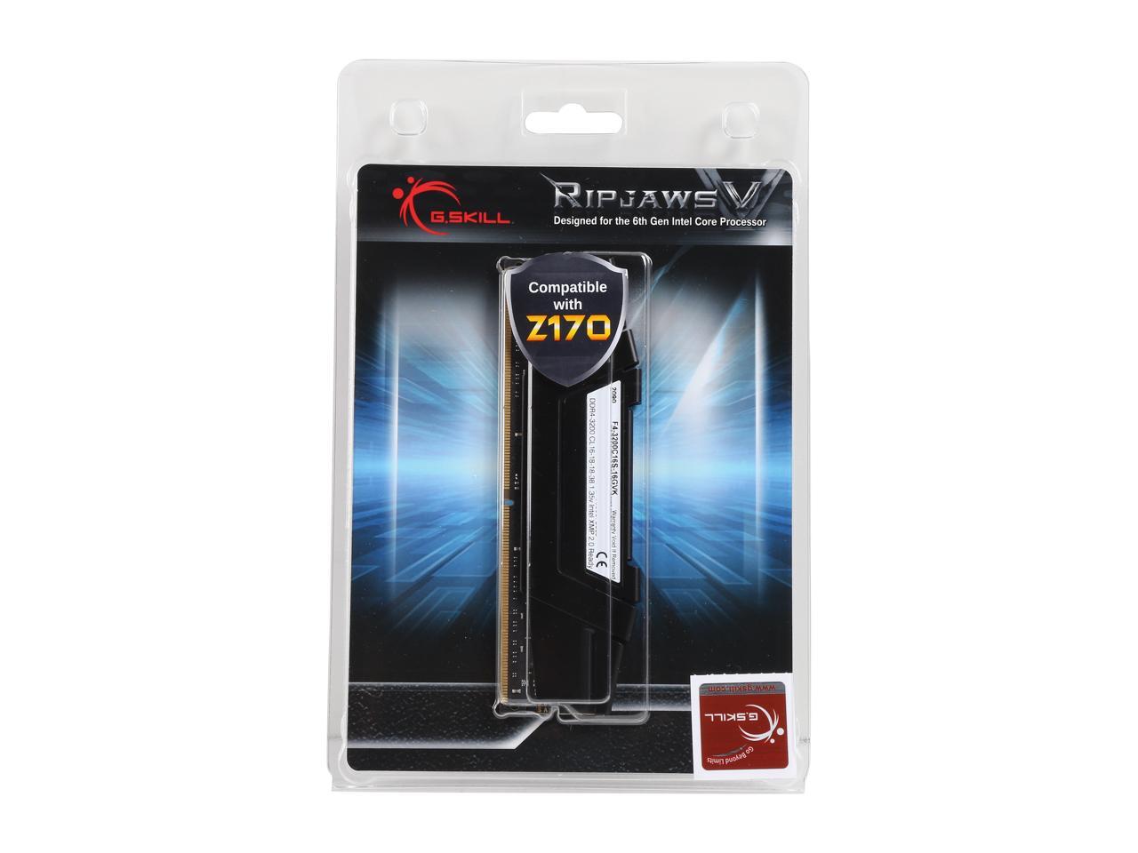 G.SKILL 64GB（2 x 32GB）Ripjaws VシリーズDDR4 SDRAM 3600MHz PC4