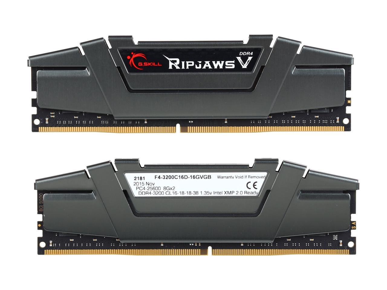 Разгон оперативной памяти ddr4 g skill ripjaws v