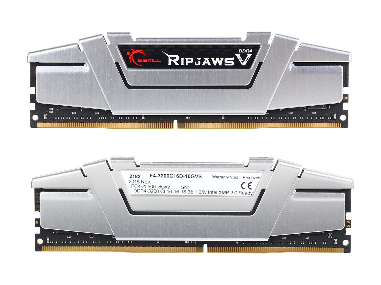 Разгон оперативной памяти ddr4 g skill ripjaws v