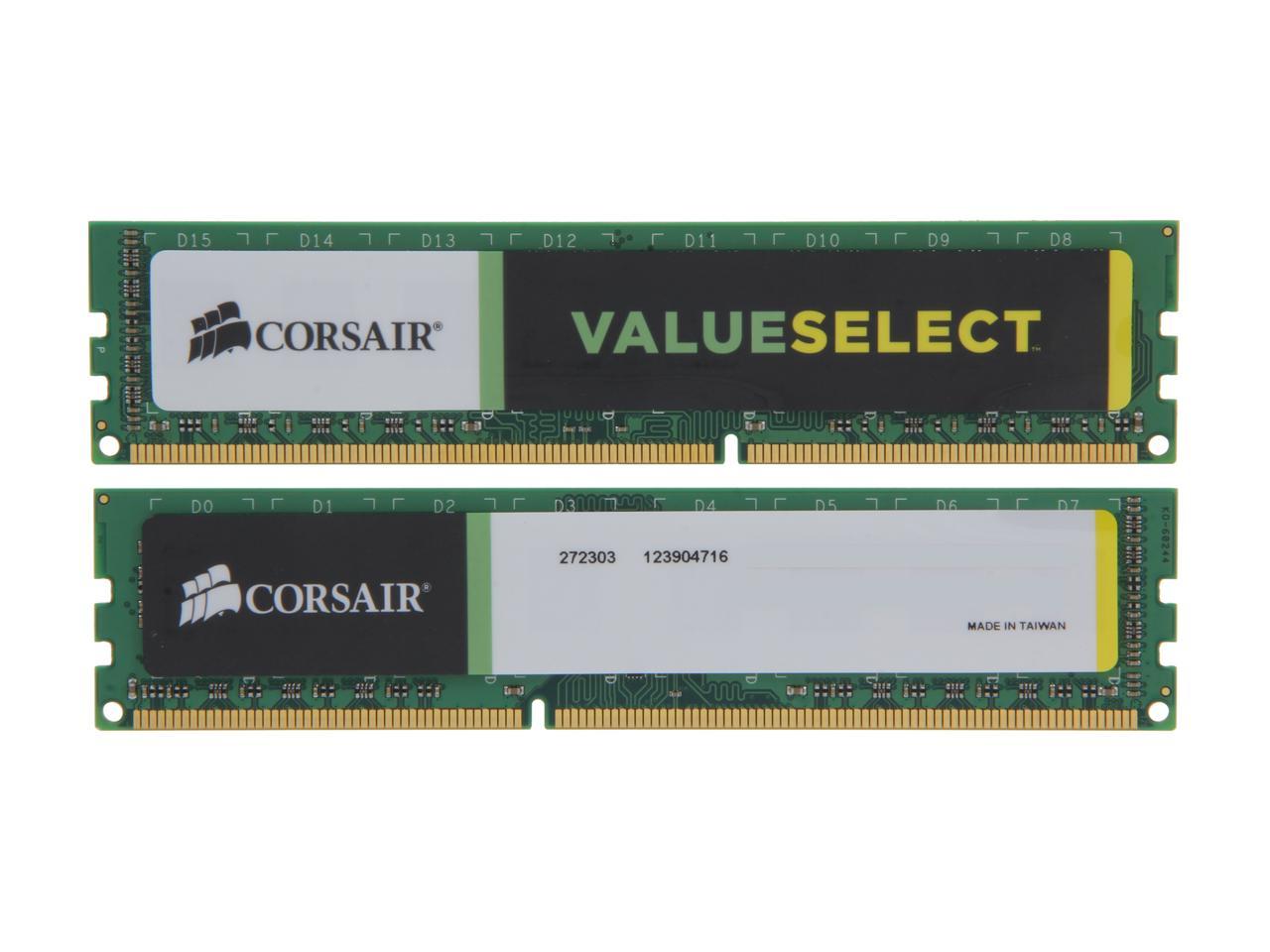 CORSAIR DDR3 デスクトップ Memory Module VALUE SELECT Series 8GB