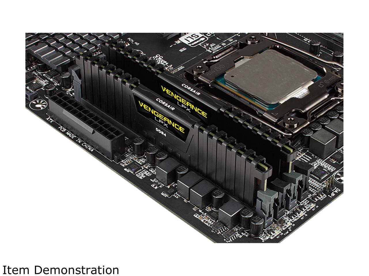 CORSAIR Vengeance LPX 8GB 288-Pin DDR4 SDRAM DDR4 3000 Desktop Memory 2 x 4GB