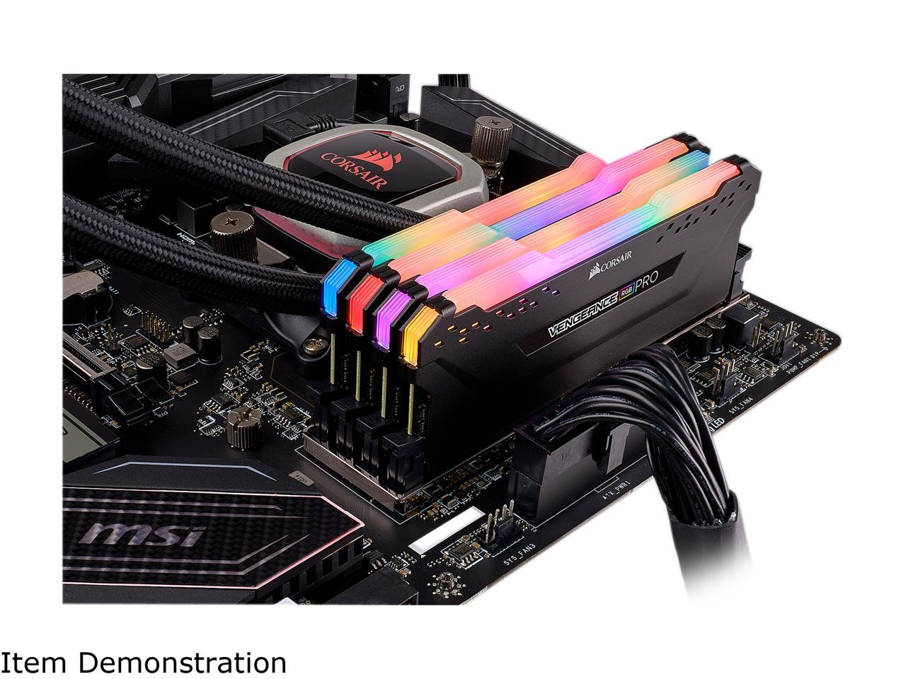 Разгон памяти corsair vengeance rgb pro