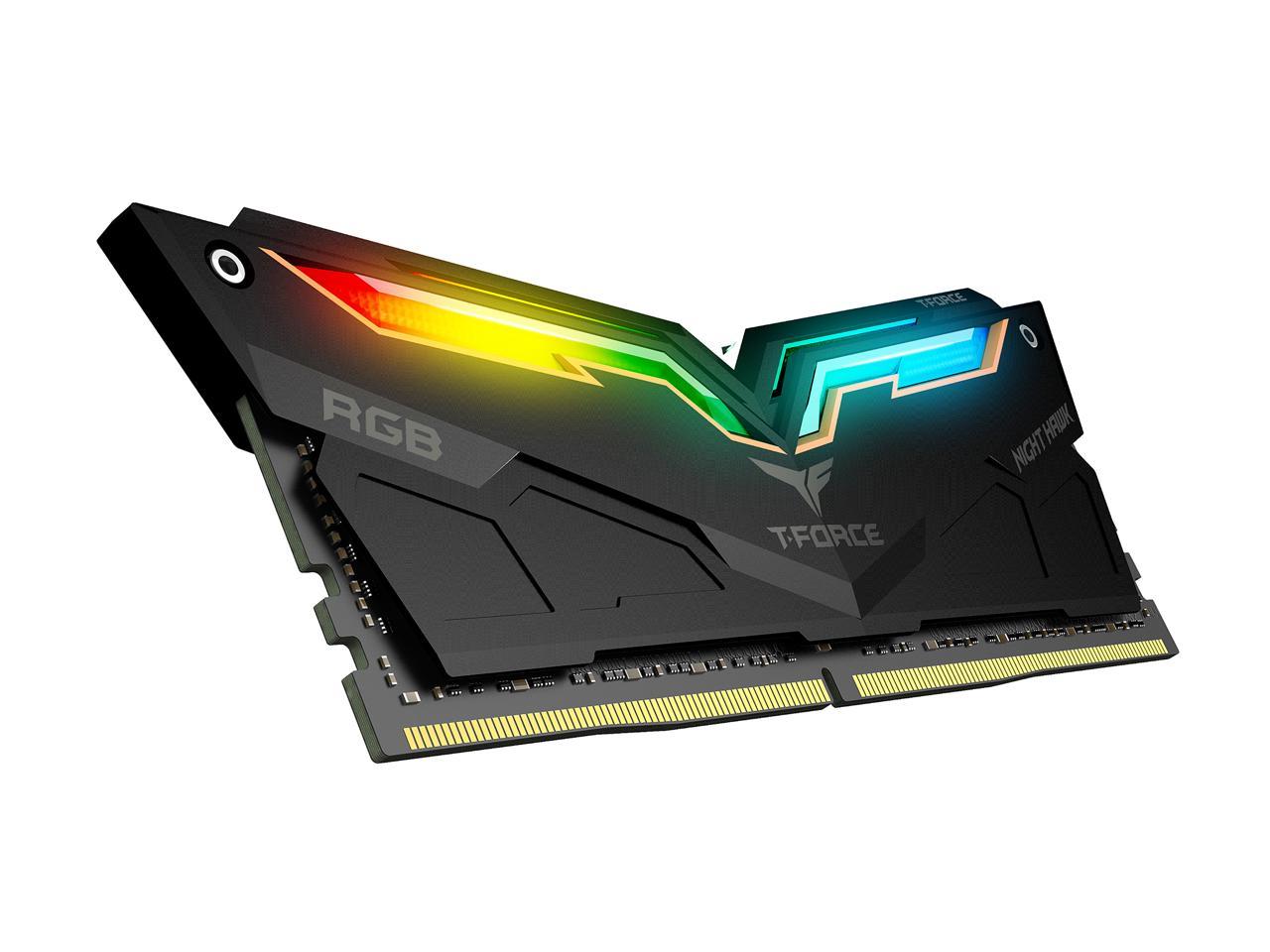 Cas 16. T Force 16 GB ddr4 3200mhz. Оперативная память Team Group t-Force Night Hawk RGB. Оперативка t Force RGB ddr4. Tf1d416g3200hc16cdc01.