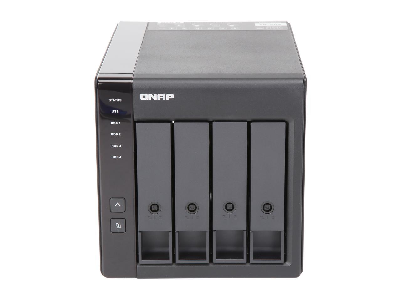 QNAP TR-004-US 4-Bay USB 3.0 Type-C (5Gbps) Hardware RAID Expansion ...