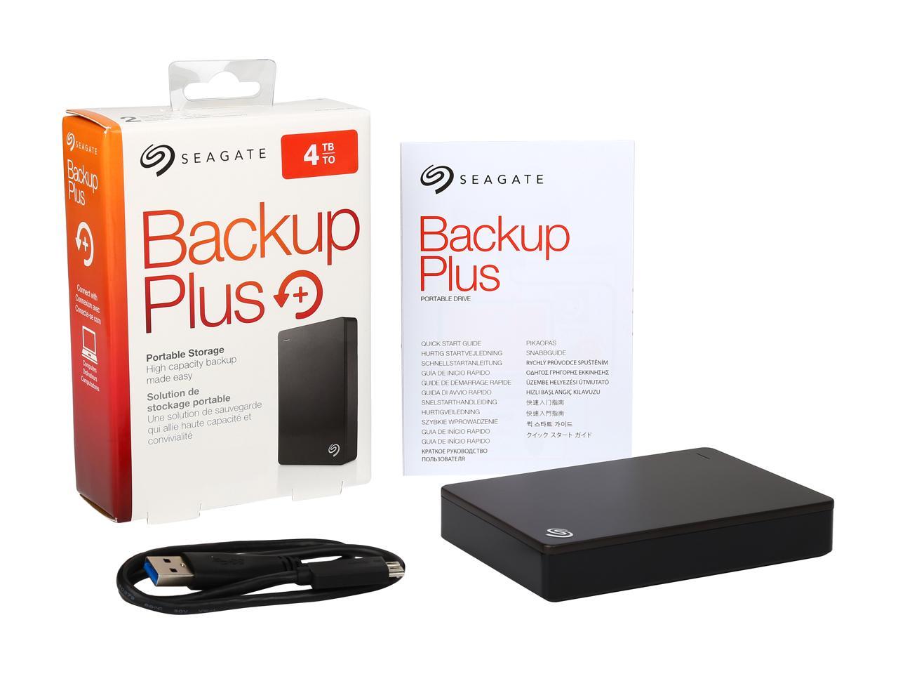 how to run seagate backup