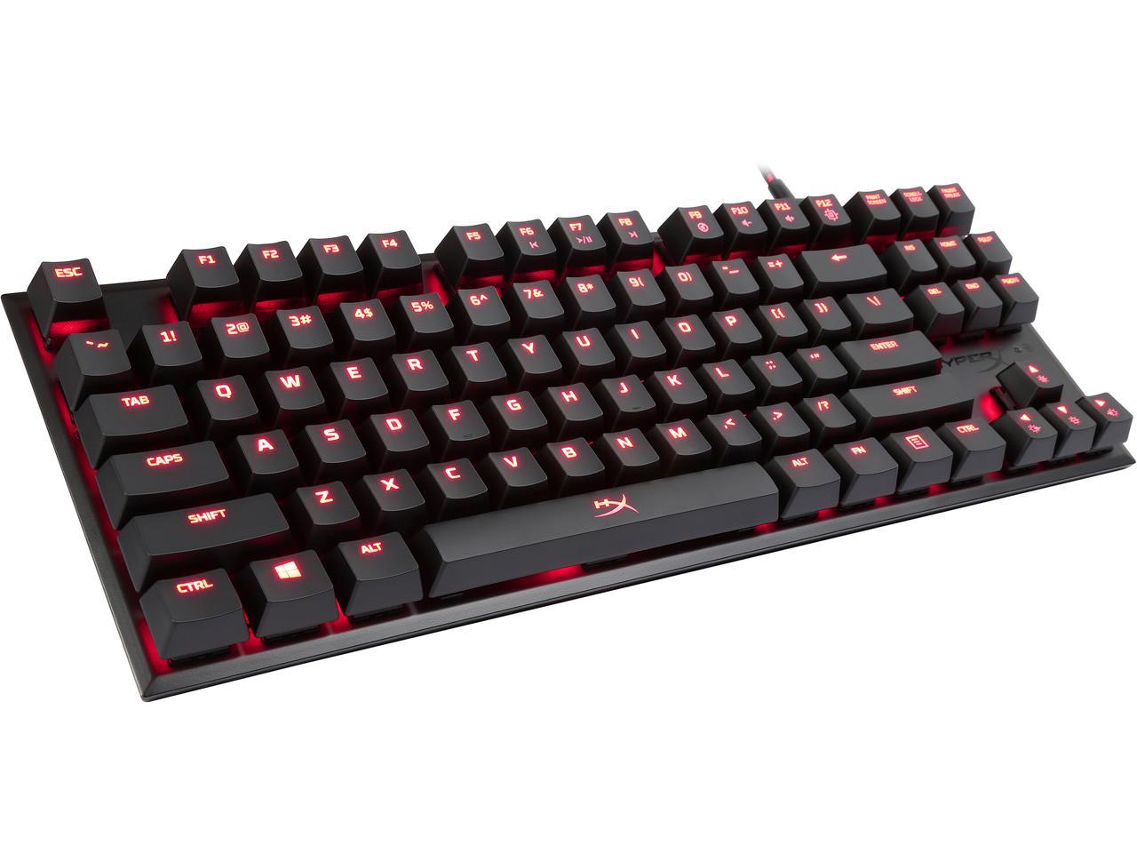 Лучшие клавиатуры hyperx alloy fps pro cherry mx red