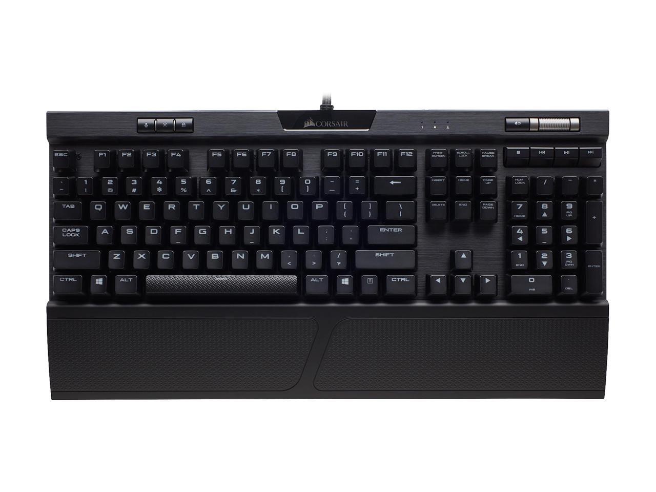 Shooting клавиатура. Клавиатура. Corsair Strafe RGB MK.2 Gaming Keyboard, Cherry MX Red, RGB Backlight, ru