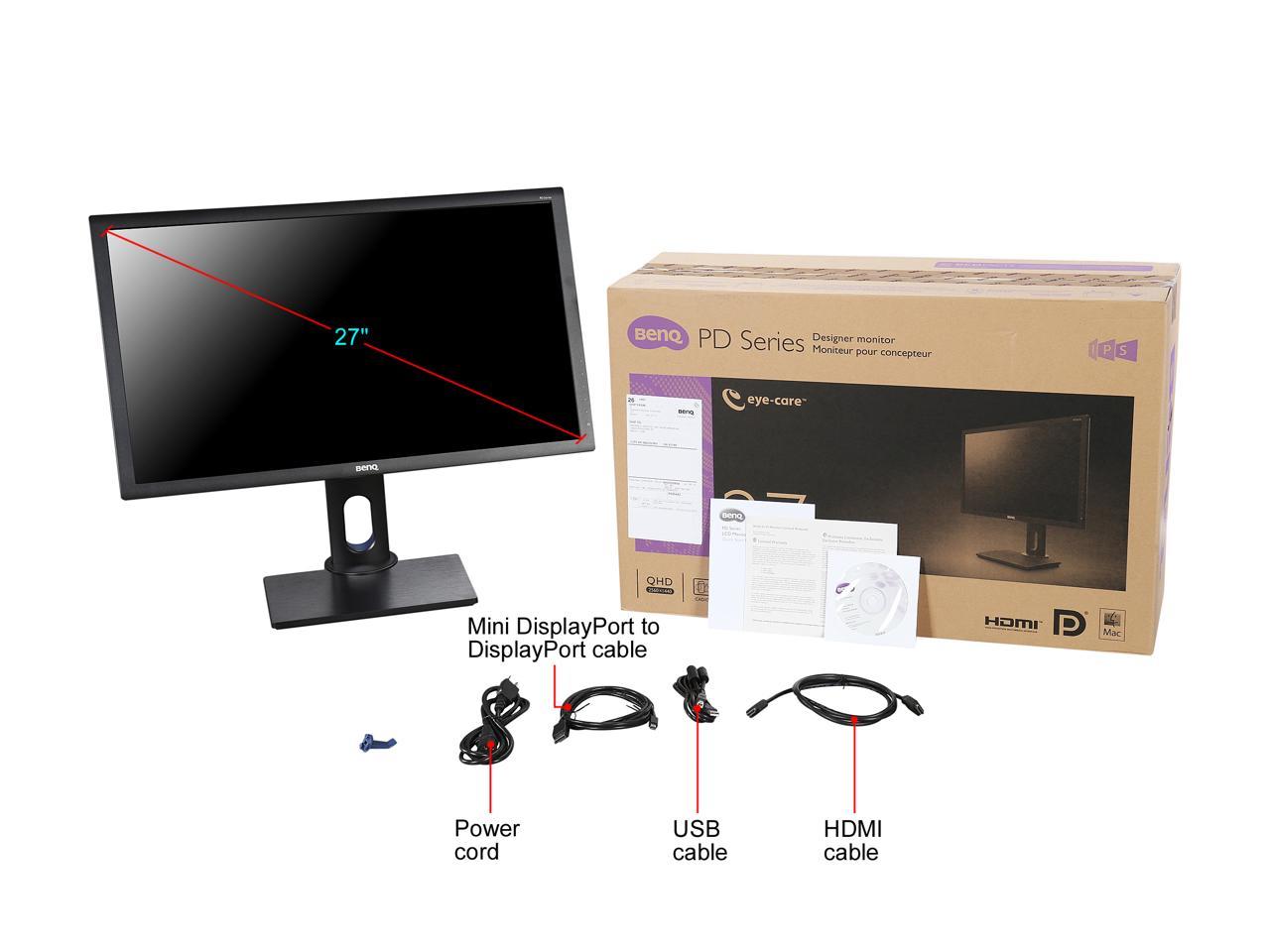 Монитор benq pd2700q настройка