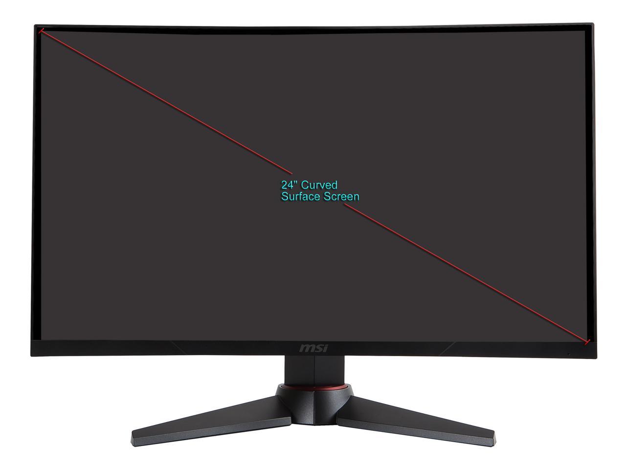 MSI Optix MAG24C 24" Non-Glare 1ms Widescreen Full HD 1920 x 1080 144Hz