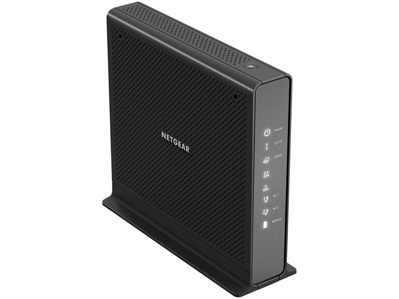 NETGEAR Nighthawk AC1900 (24x8) DOCSIS 3.0 Wi-Fi Cable Modem Router For