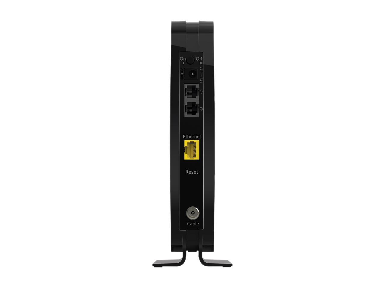 NETGEAR CM500V Cable Modem For Internet & Voice Provides A Connection ...