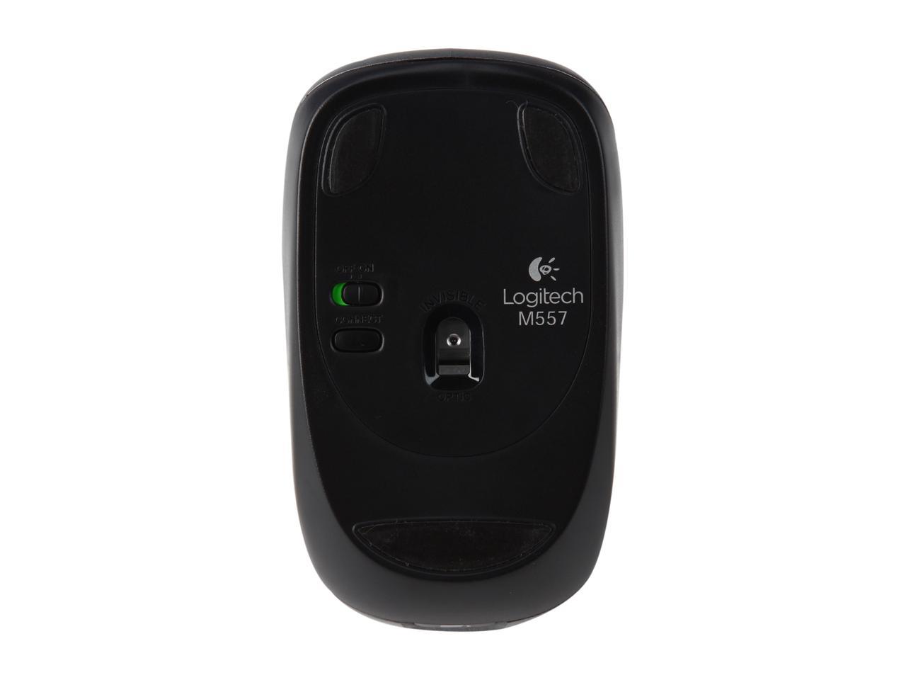 logitech bluetooth mouse m557 for pc, mac and windows 8 tablets (910-003971)