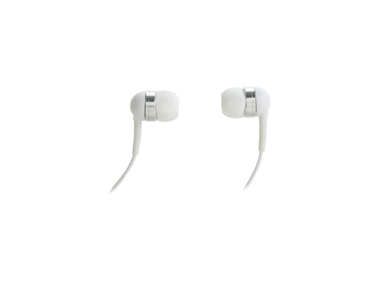 Fuji Labs FJ-IPOD-E3220 Pro Stereo Silicon Acoustic Earbuds White