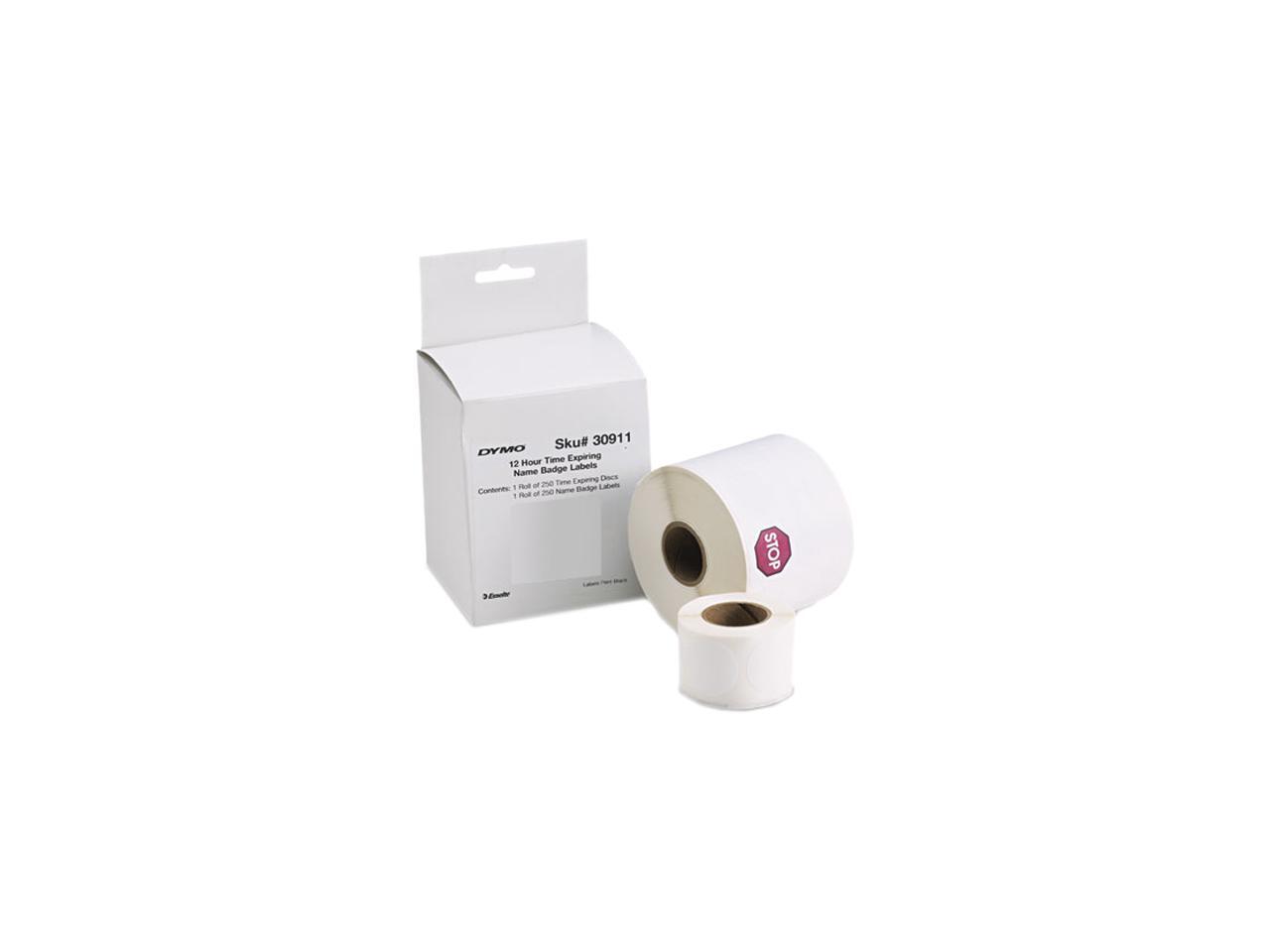 DYMO 30911 Visitor Management Time-Expiring Name Badges, Adhesive, 2-1/4 x 4, 25 71701309112 | eBay